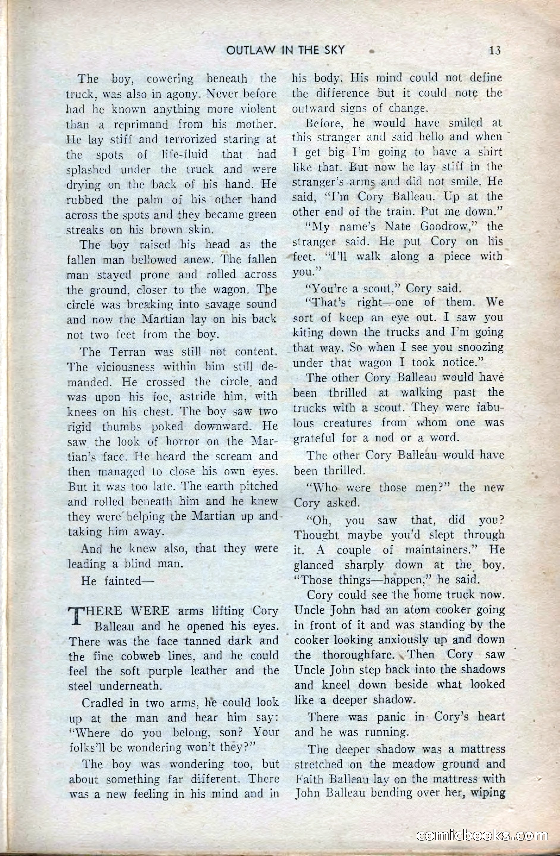 Amazing Stories, February 1953 — page 13 of 164
