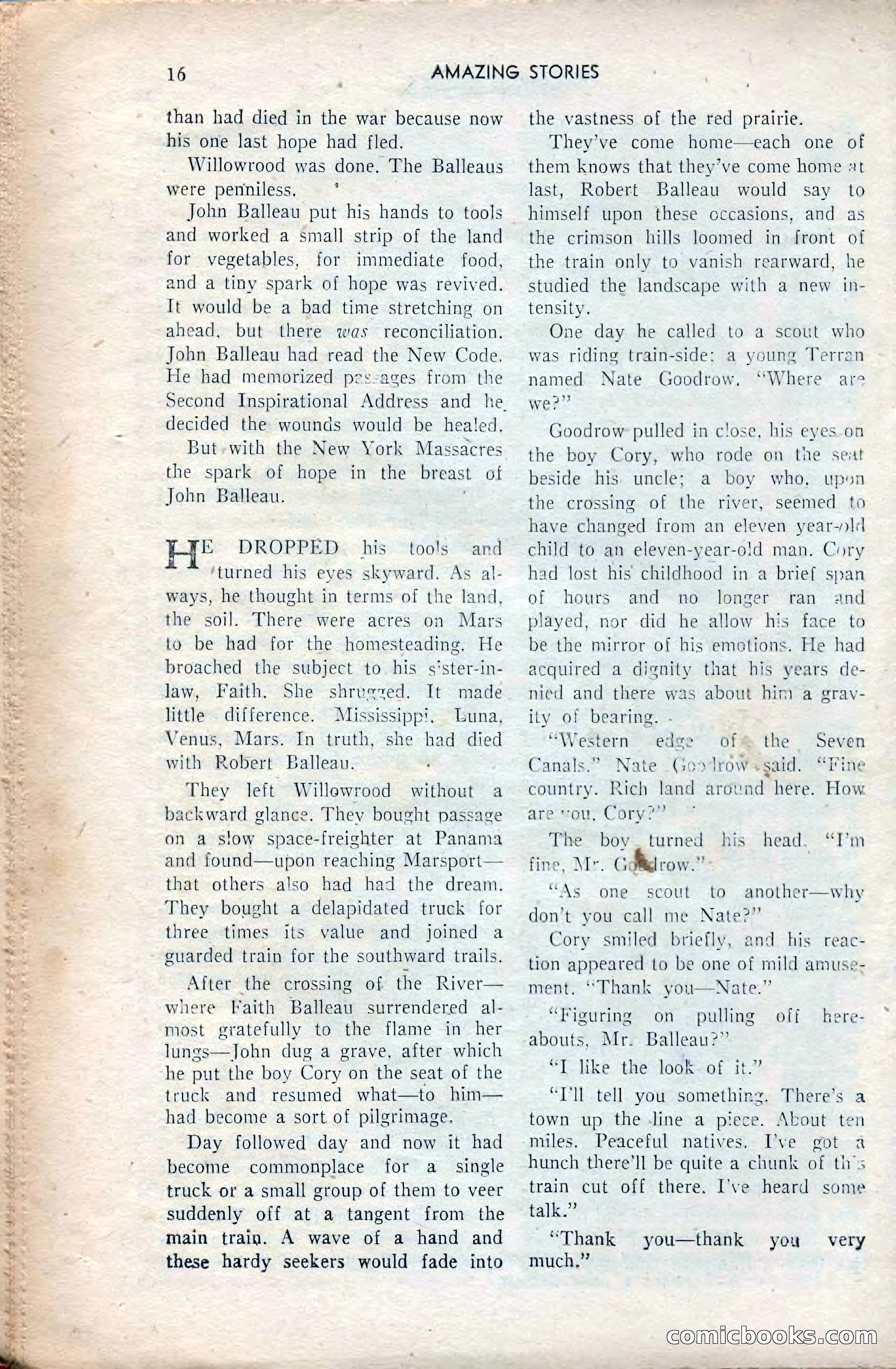 Amazing Stories, February 1953 — page 16 of 164