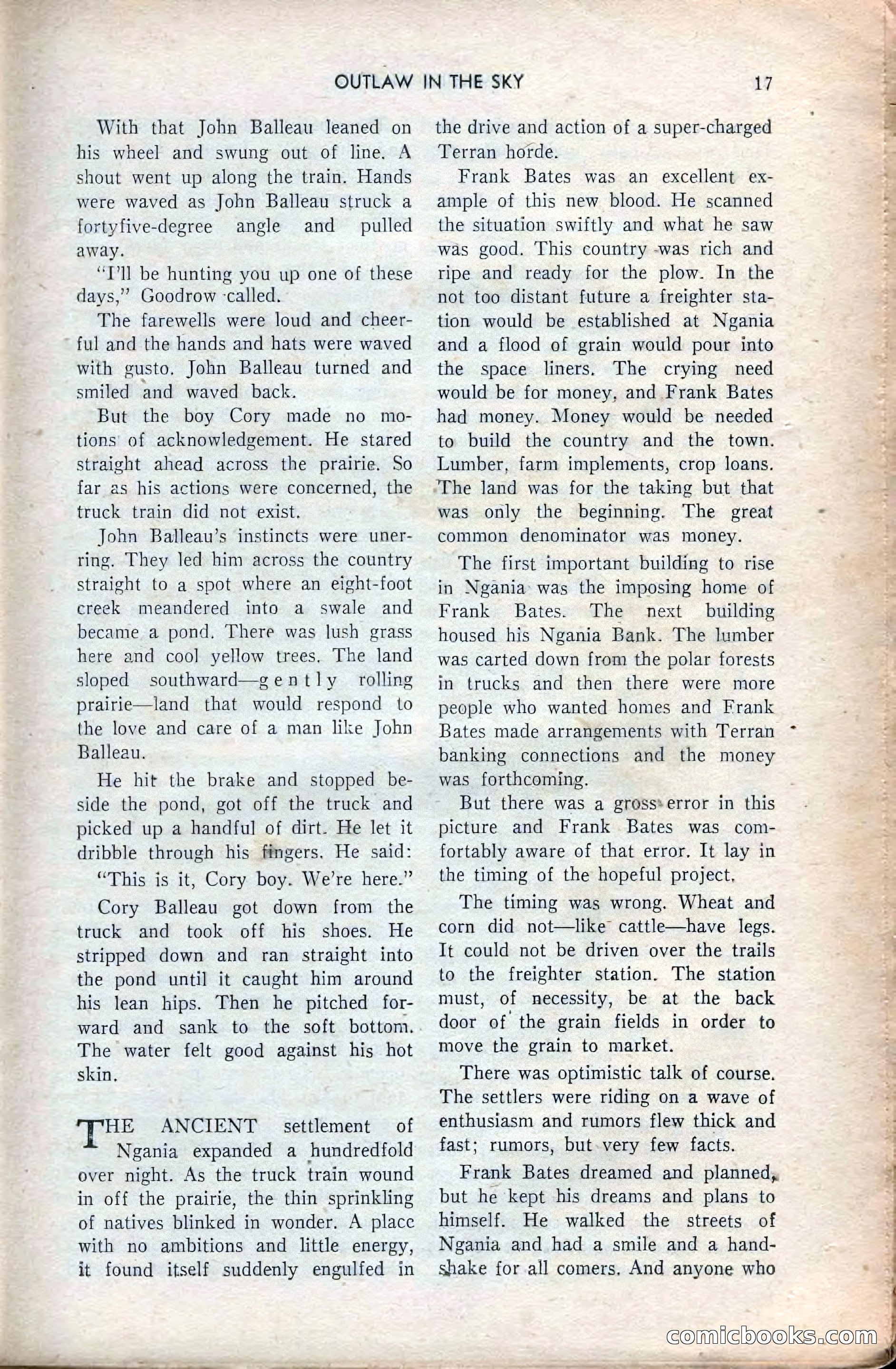 Amazing Stories, February 1953 — page 17 of 164
