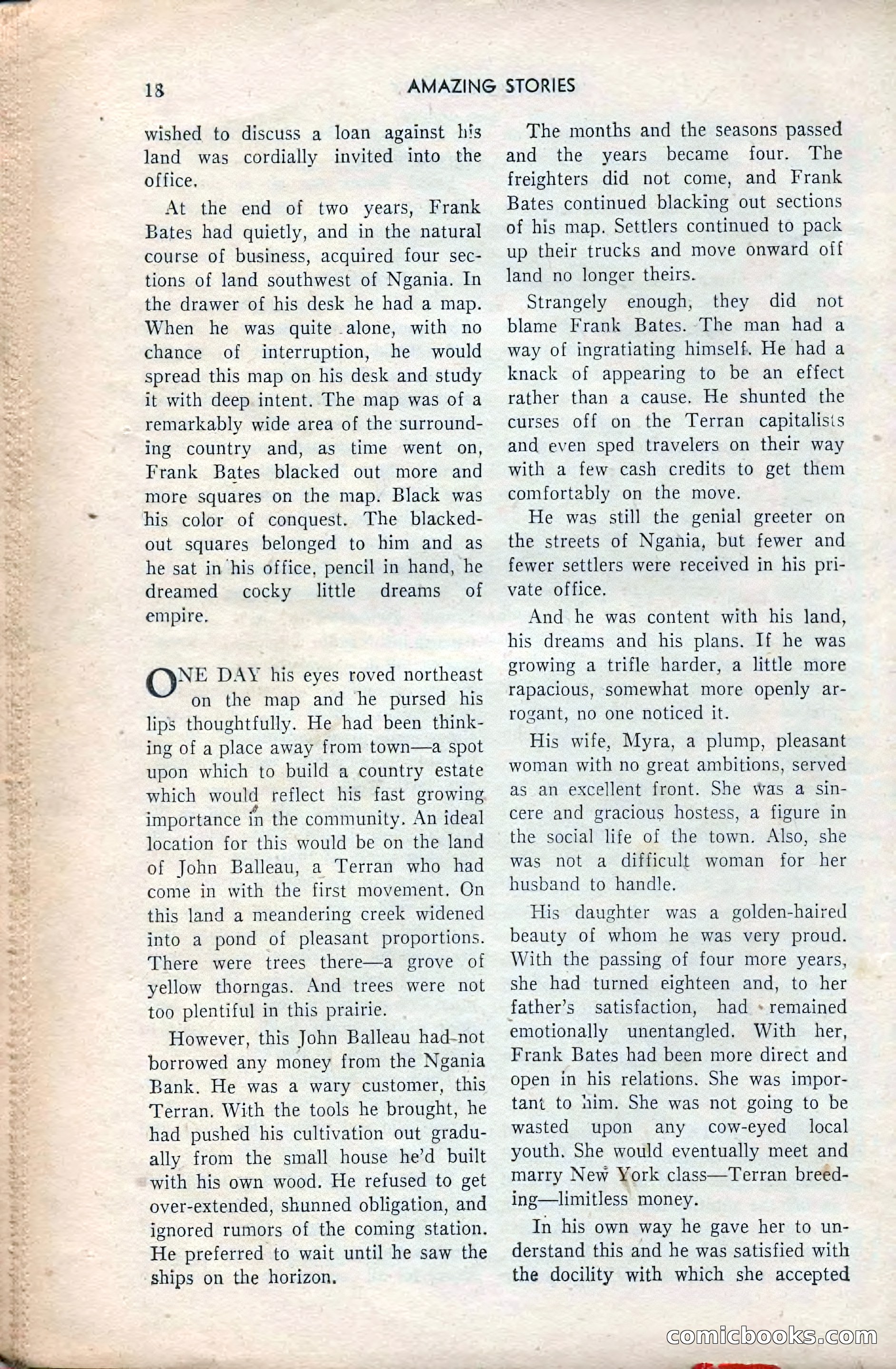 Amazing Stories, February 1953 — page 18 of 164