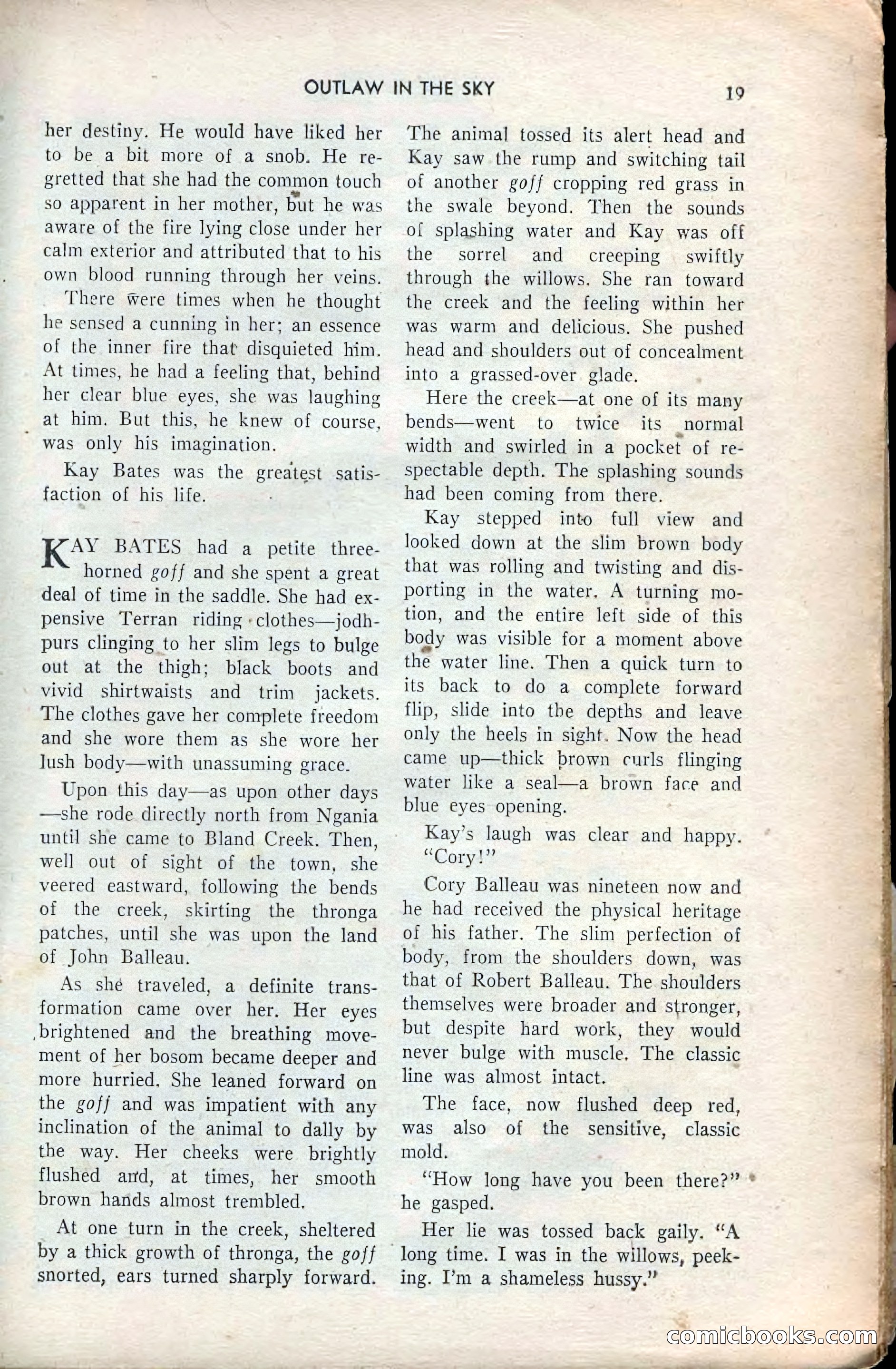 Amazing Stories, February 1953 — page 19 of 164