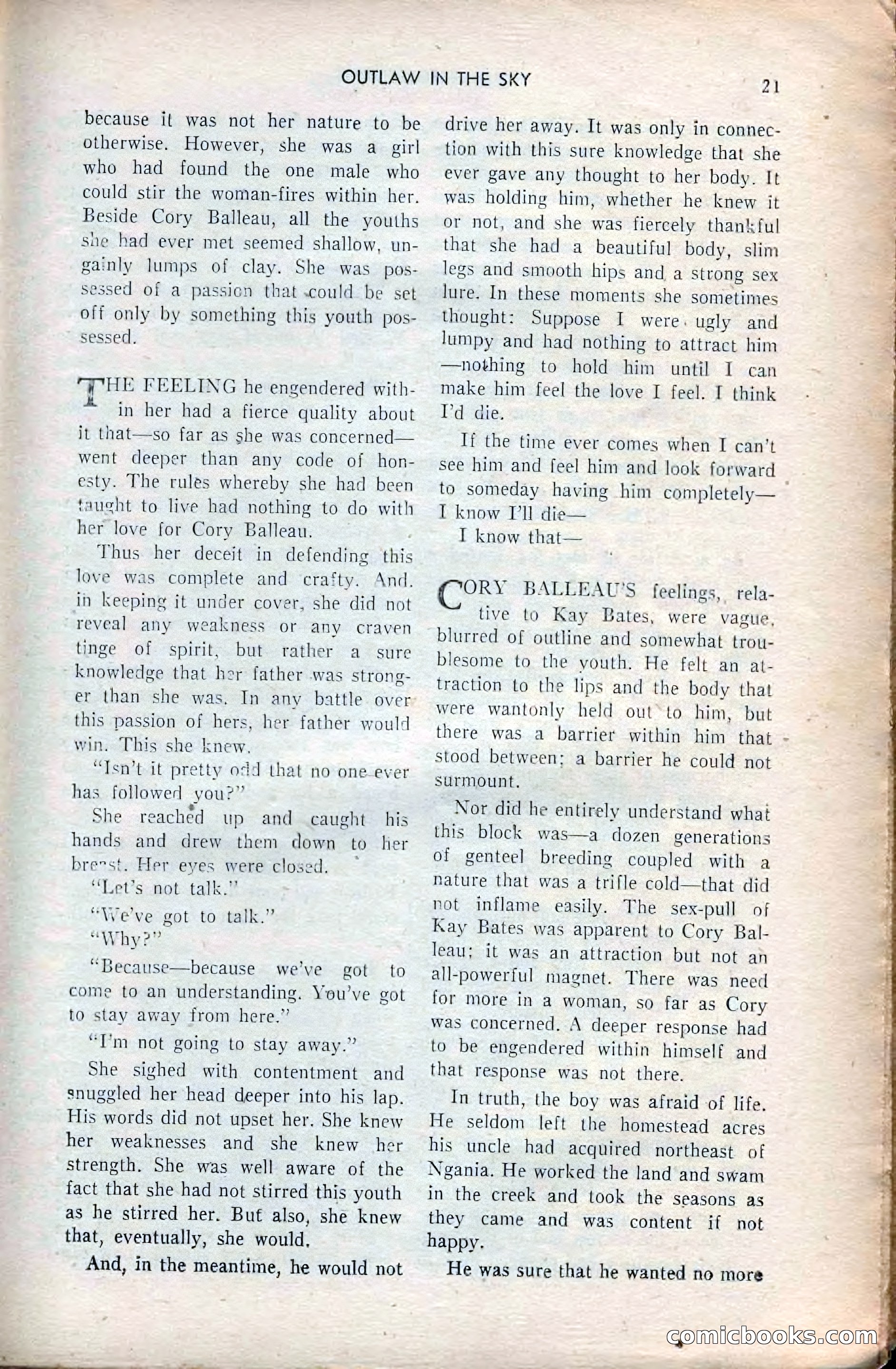 Amazing Stories, February 1953 — page 21 of 164