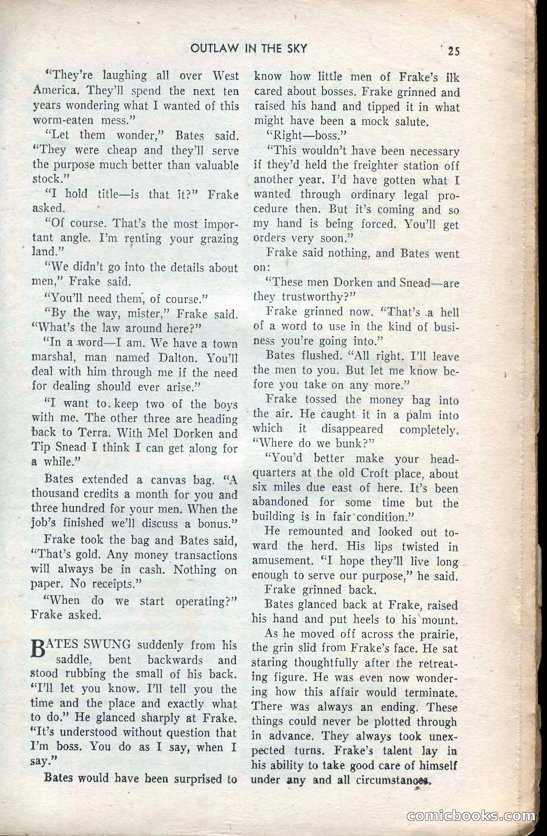 Amazing Stories, February 1953 — page 25 of 164