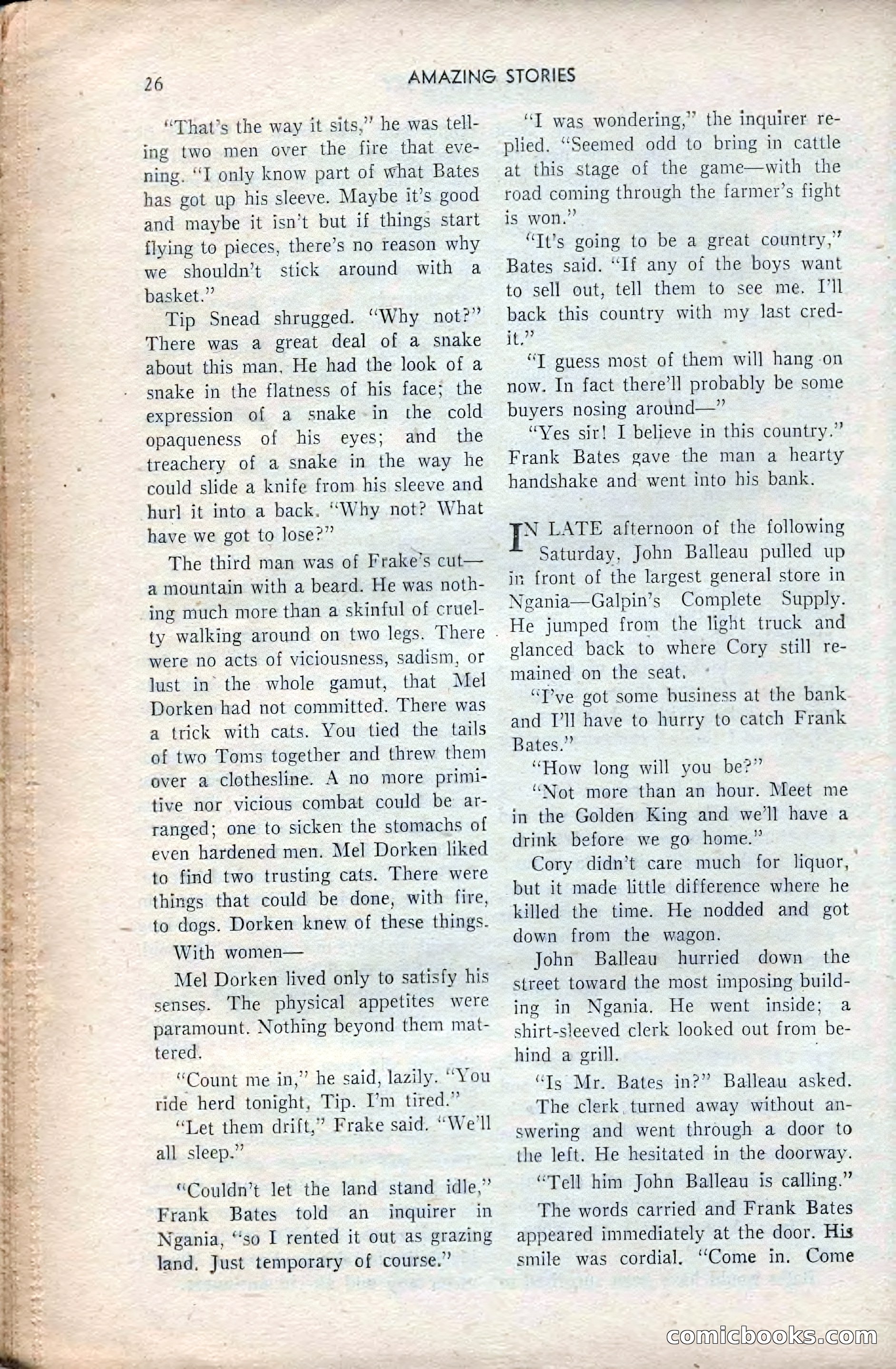 Amazing Stories, February 1953 — page 26 of 164