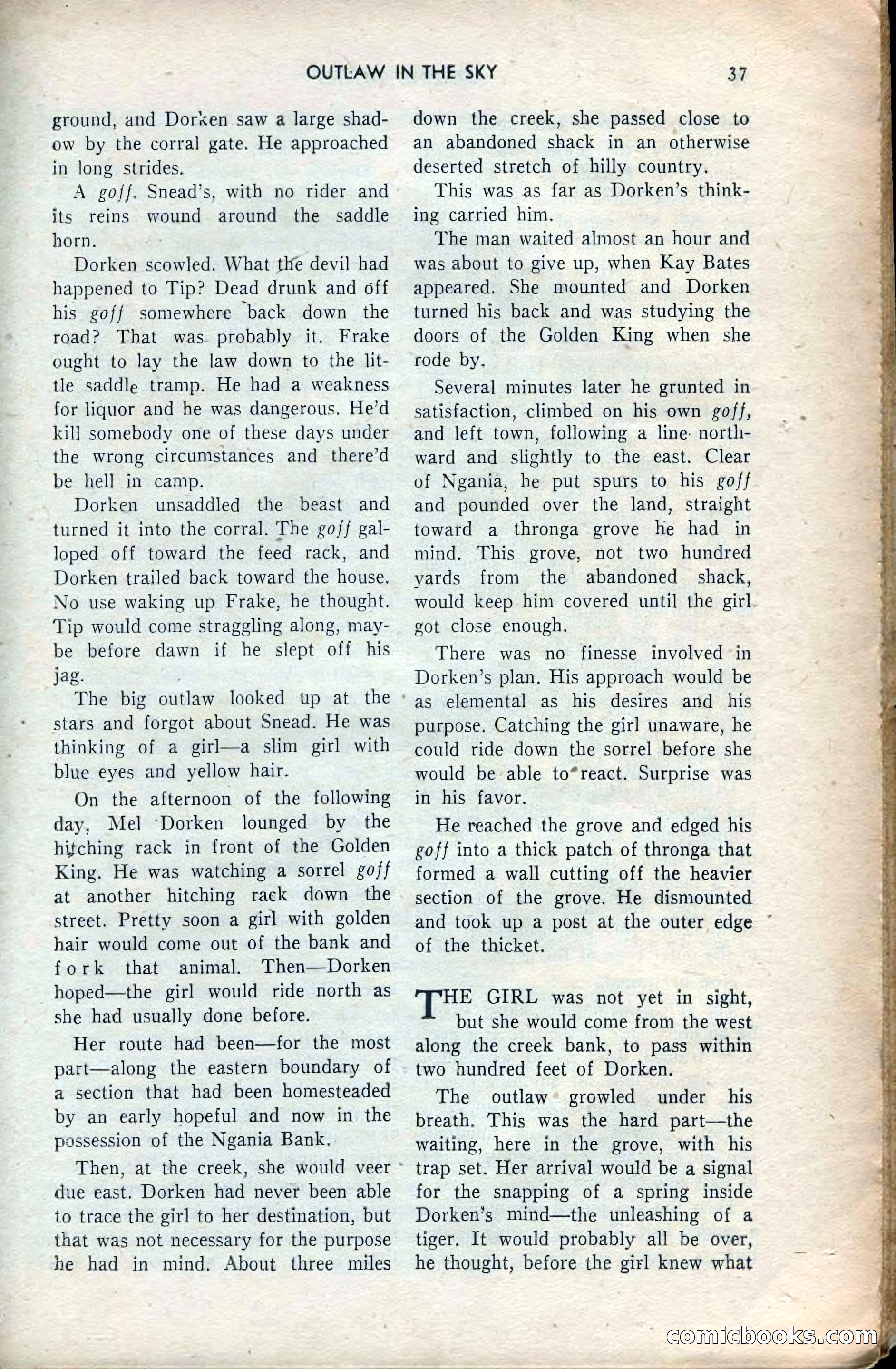 Amazing Stories, February 1953 — page 37 of 164