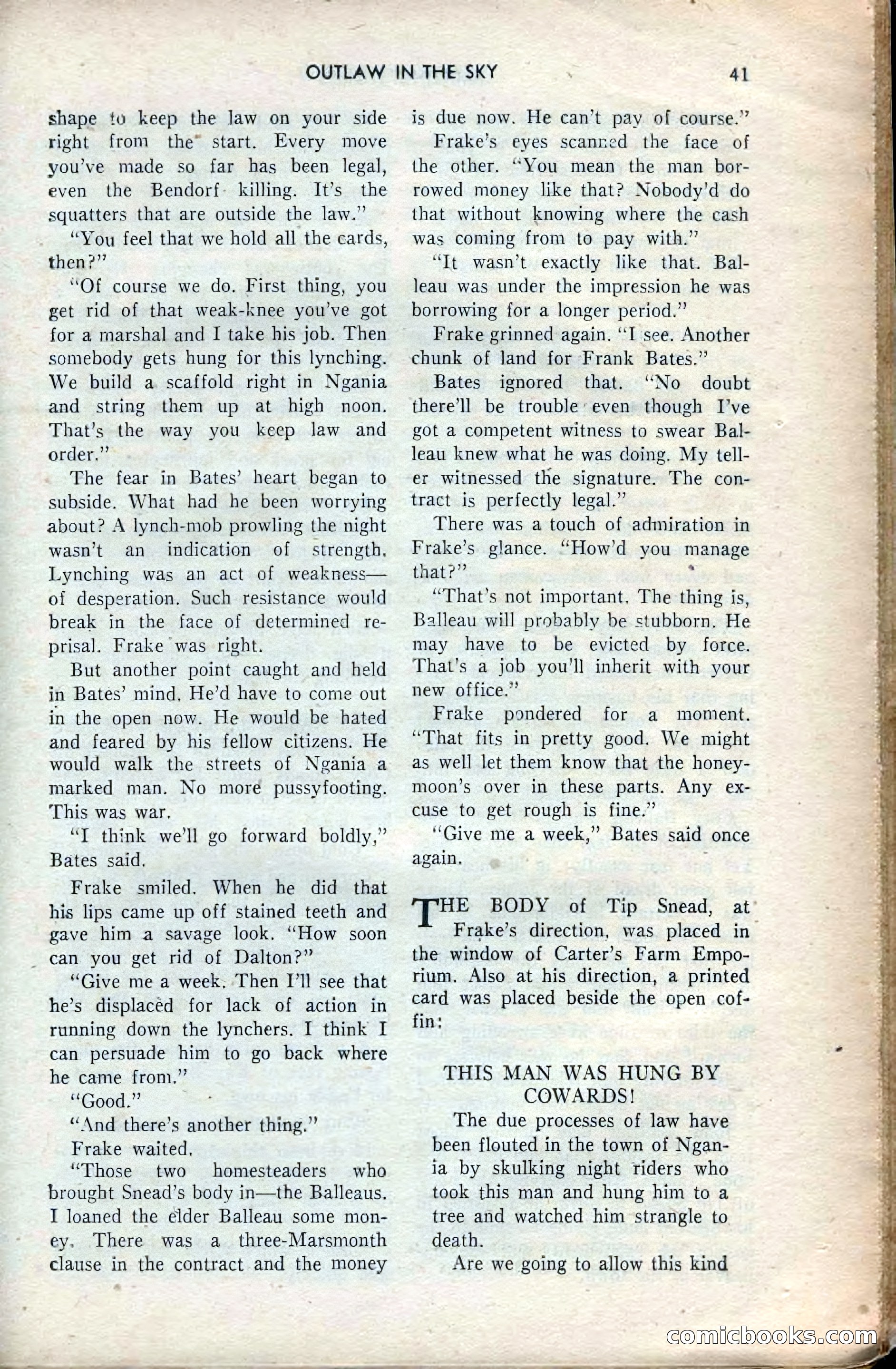 Amazing Stories, February 1953 — page 41 of 164