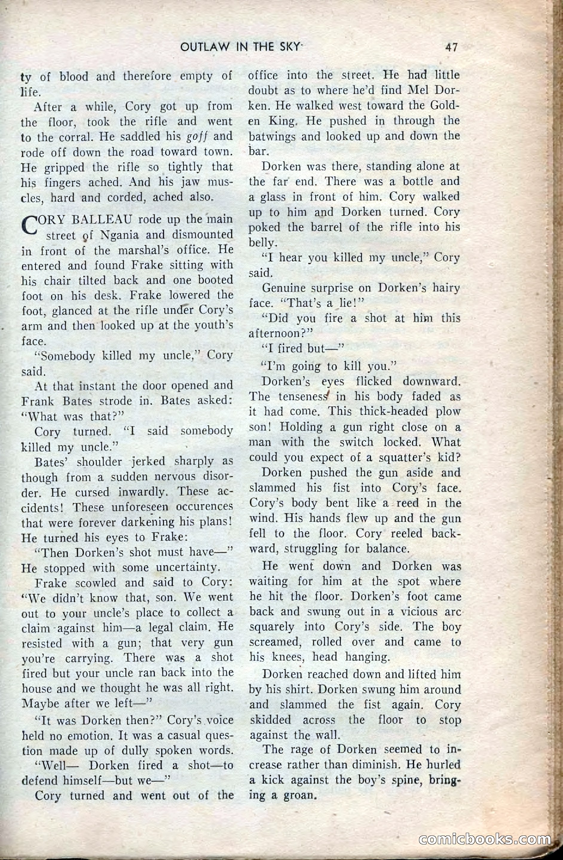 Amazing Stories, February 1953 — page 47 of 164