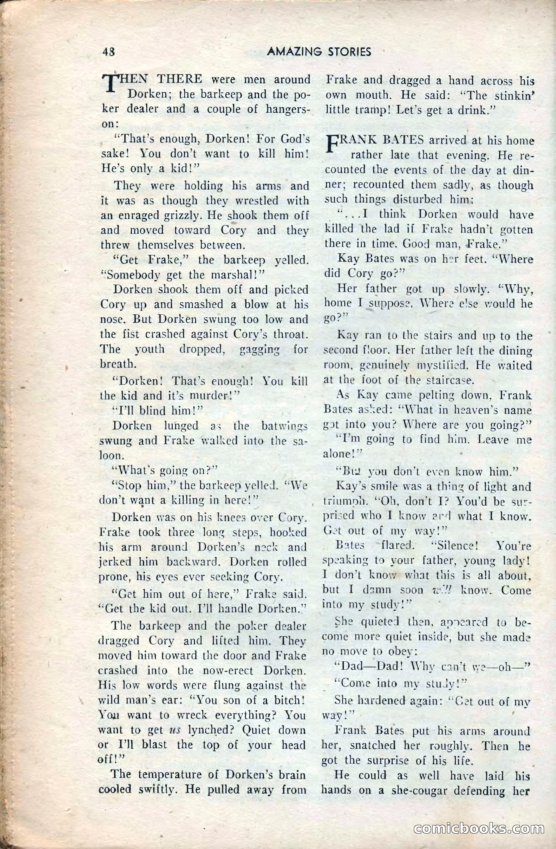 Amazing Stories, February 1953 — page 48 of 164
