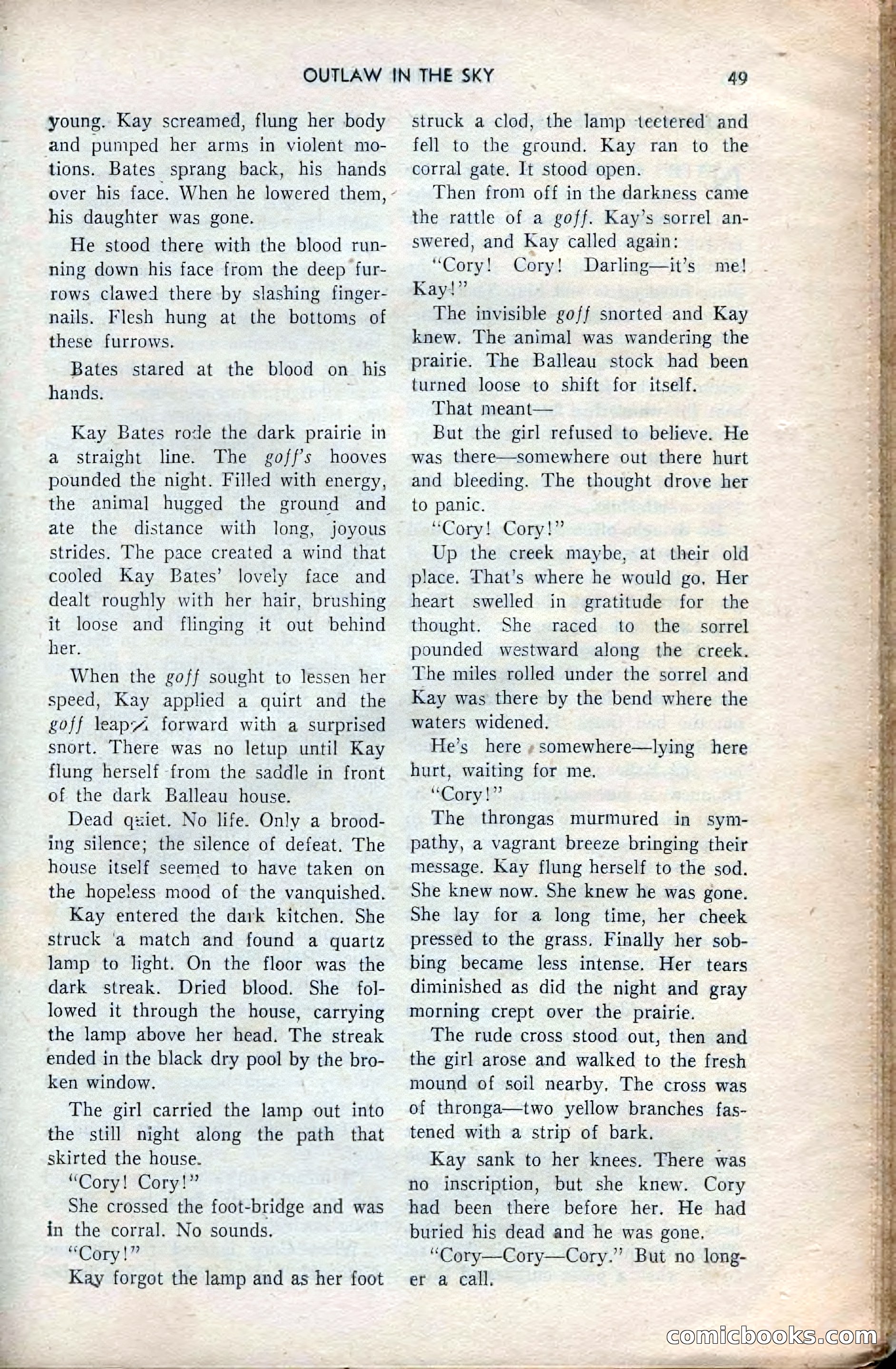 Amazing Stories, February 1953 — page 49 of 164