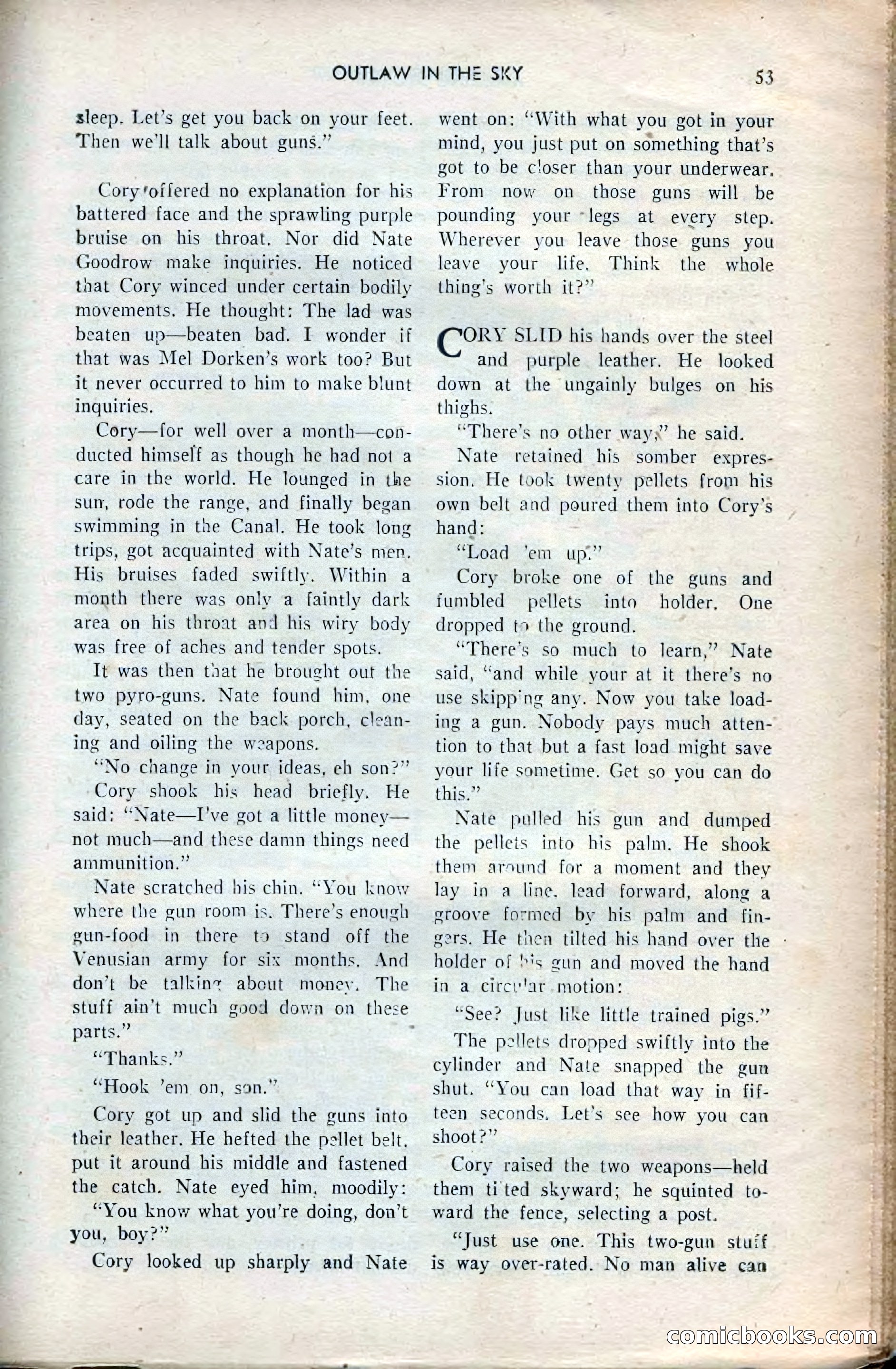 Amazing Stories, February 1953 — page 53 of 164
