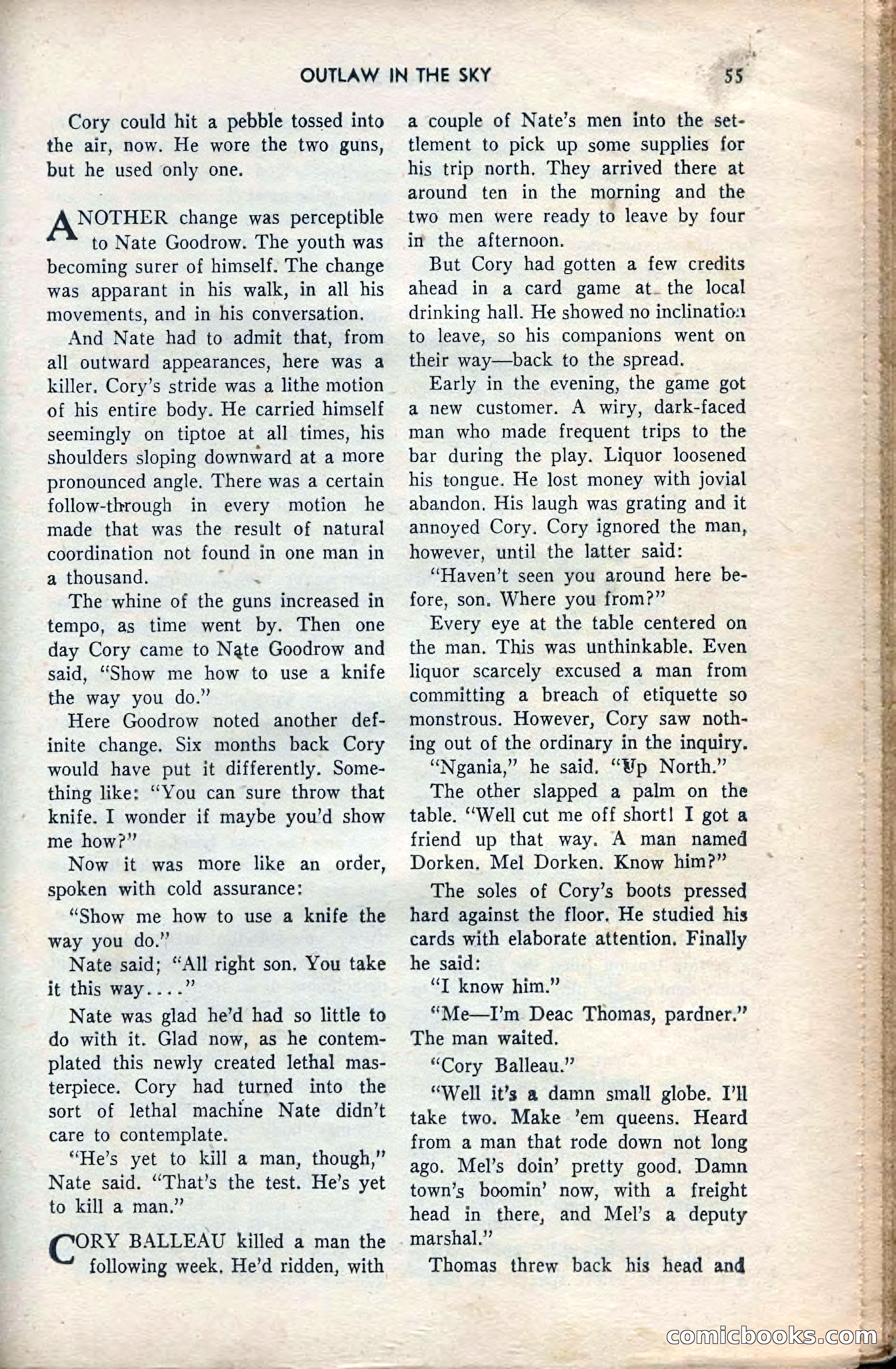 Amazing Stories, February 1953 — page 55 of 164