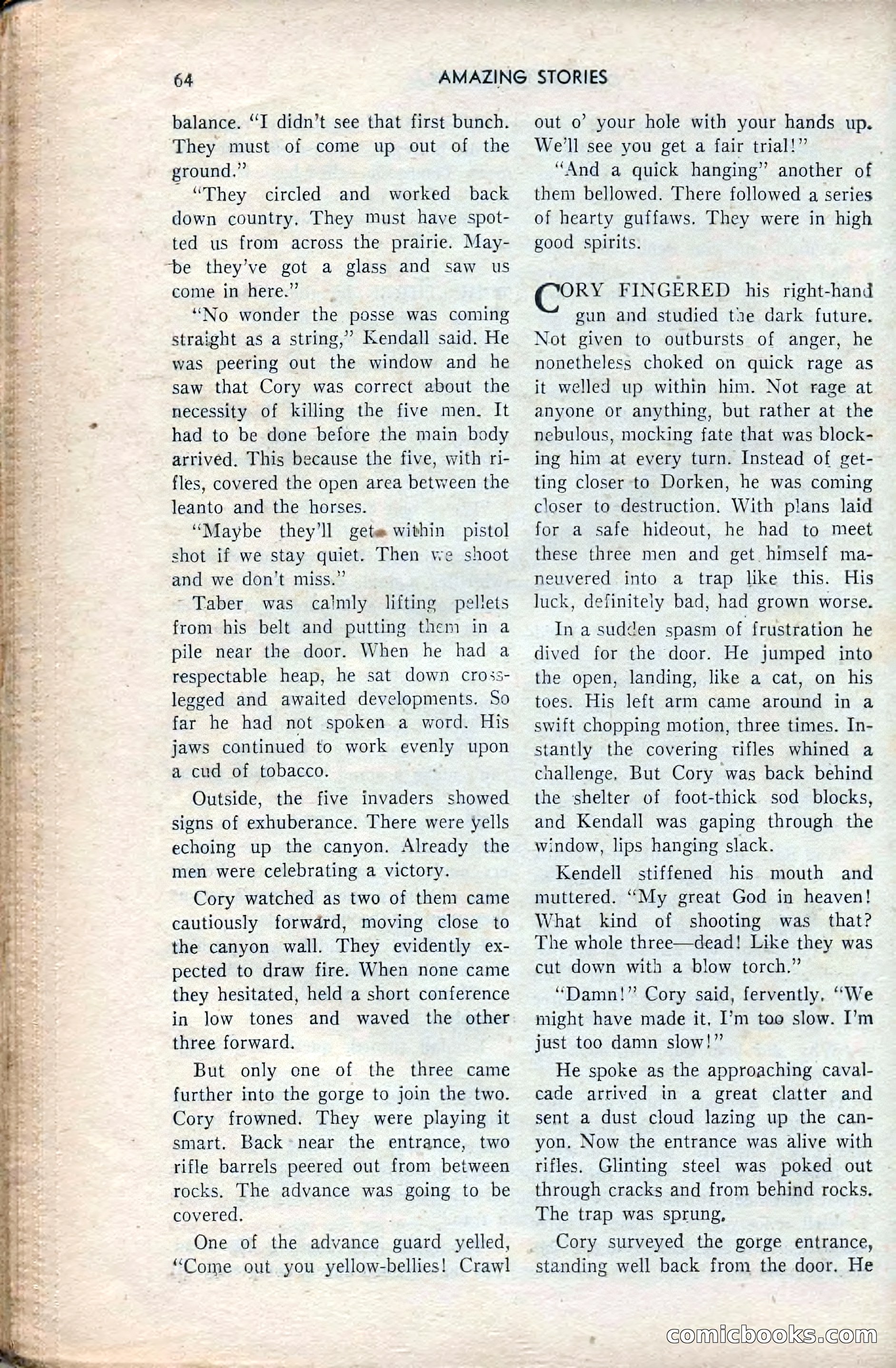 Amazing Stories, February 1953 — page 64 of 164