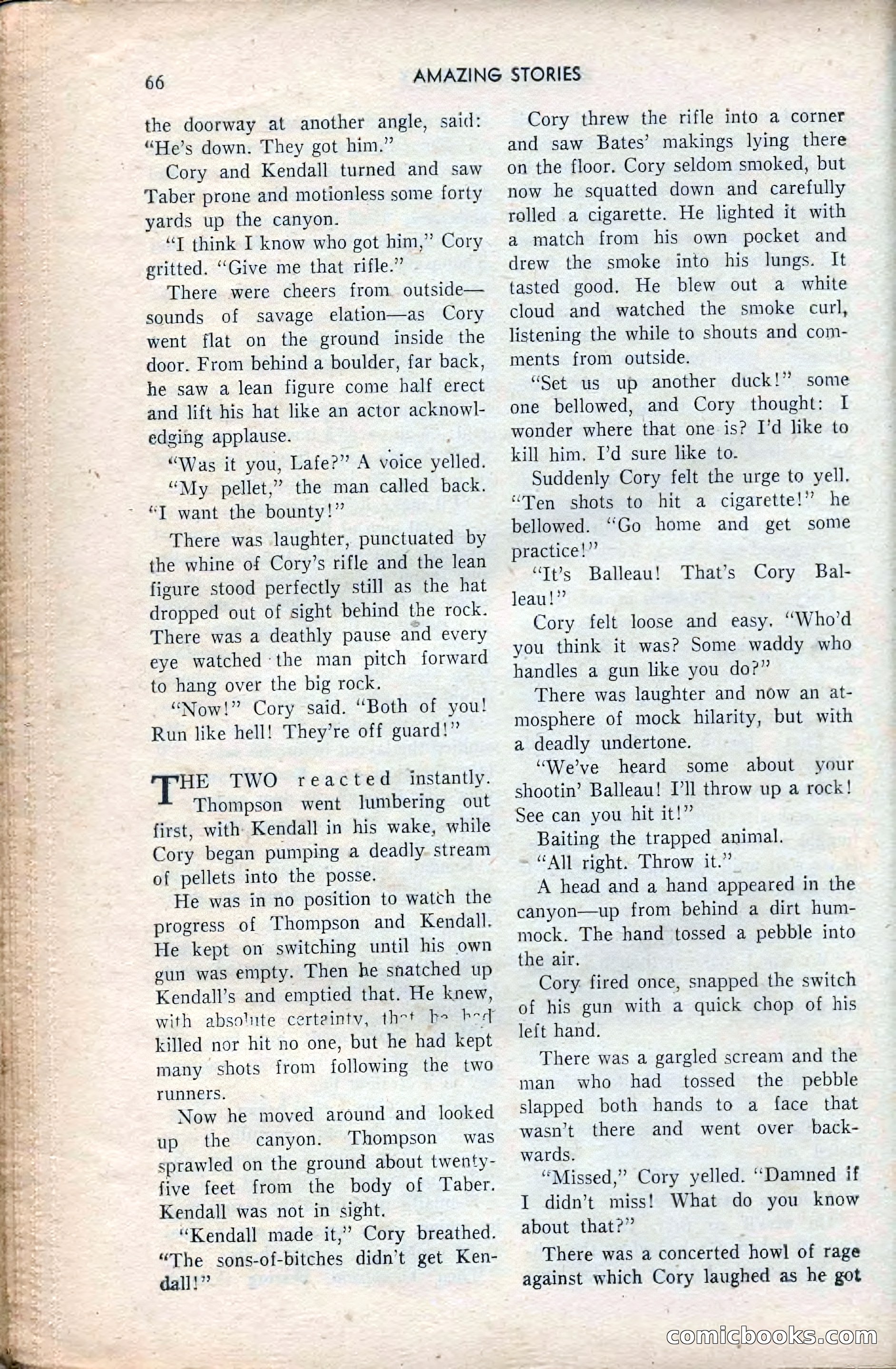 Amazing Stories, February 1953 — page 66 of 164