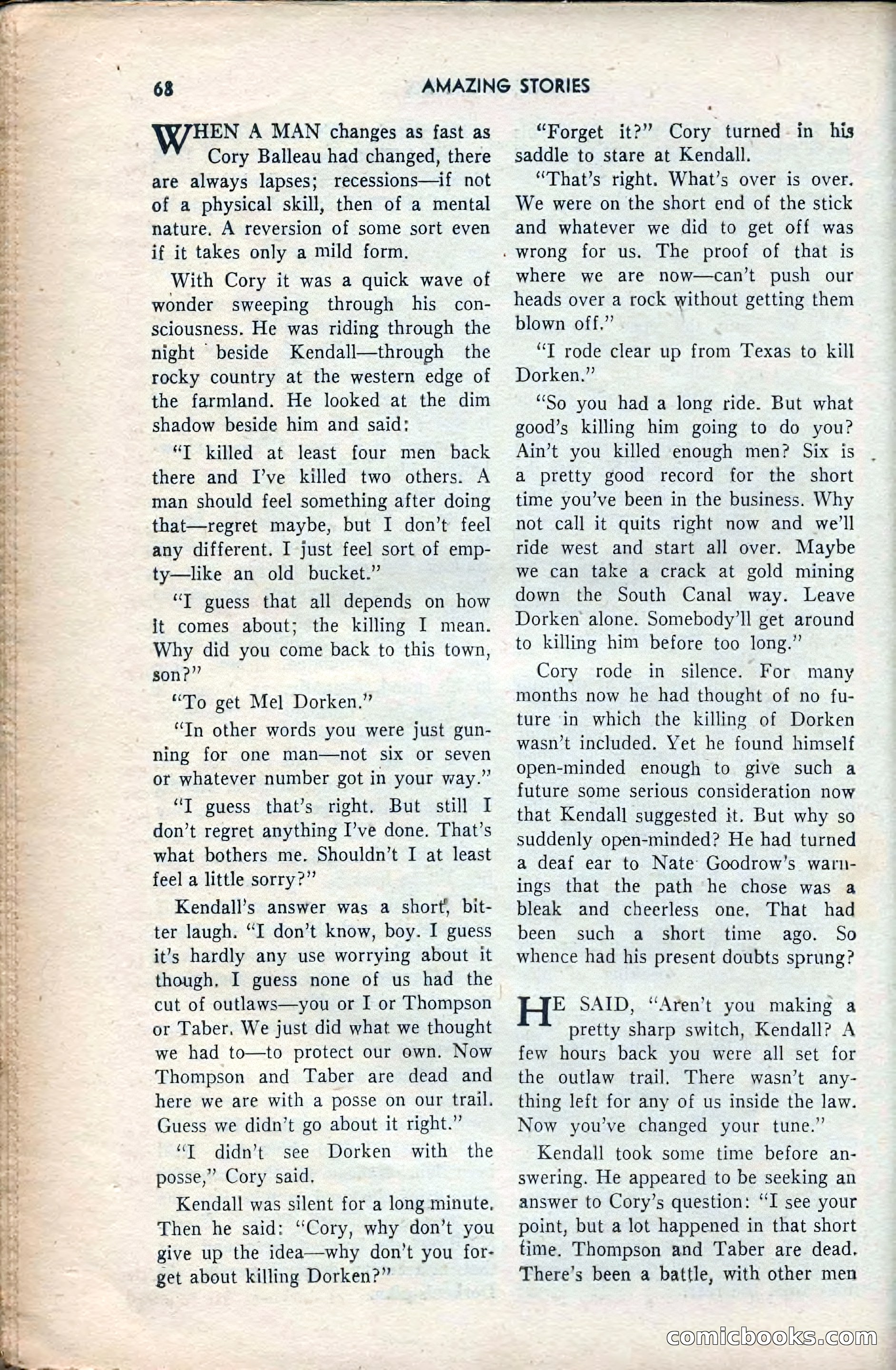 Amazing Stories, February 1953 — page 68 of 164