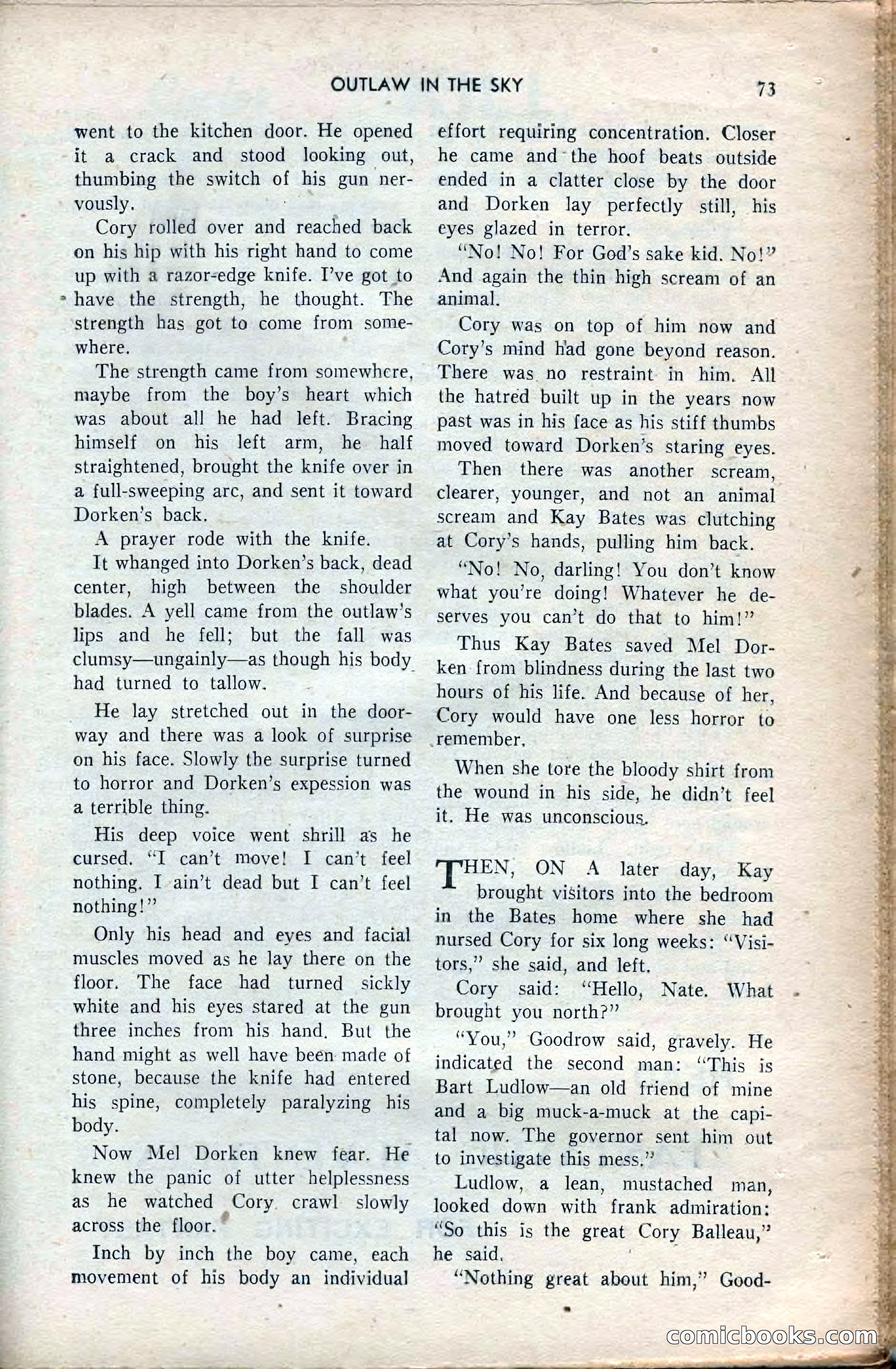Amazing Stories, February 1953 — page 73 of 164