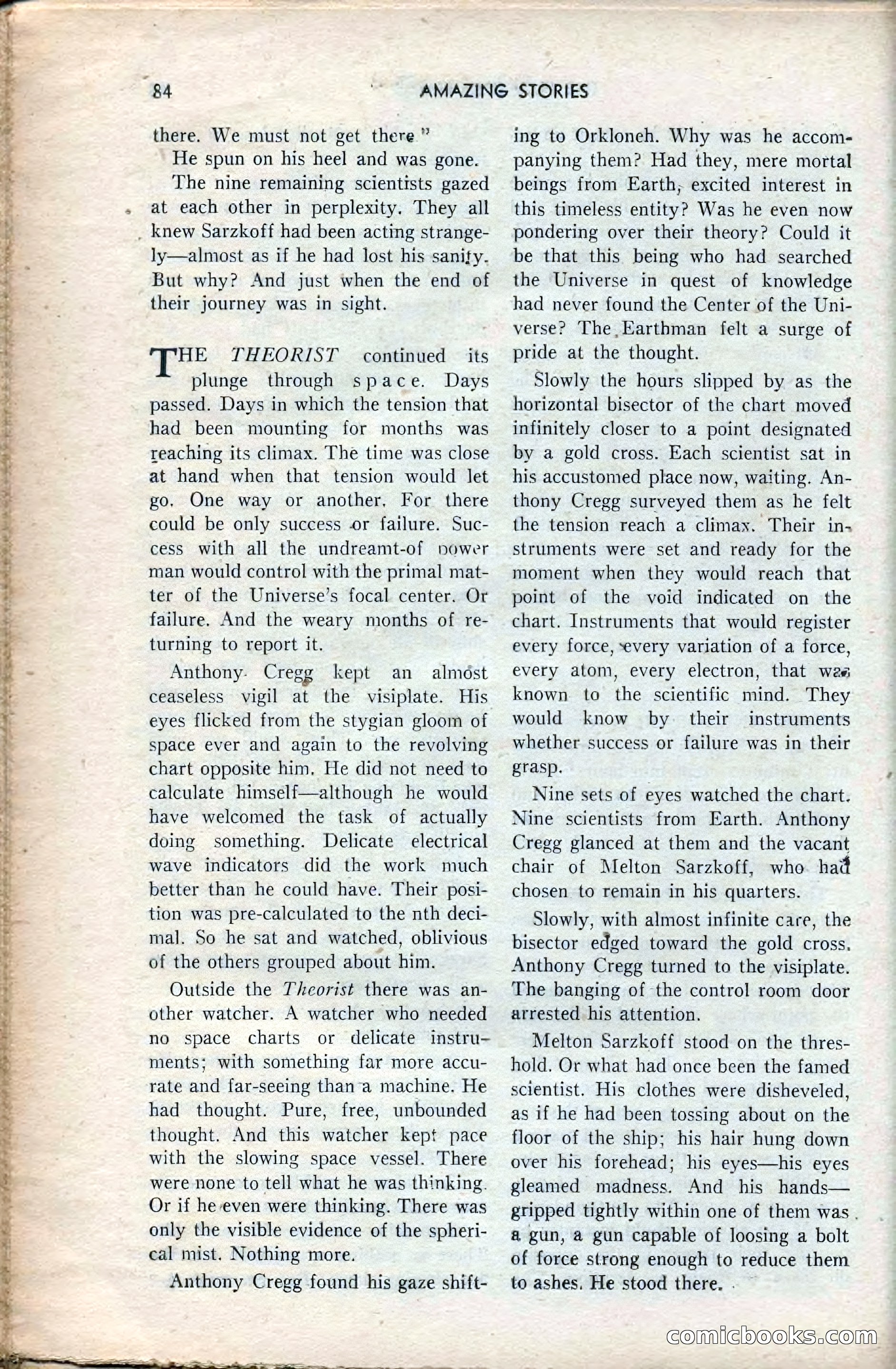 Amazing Stories, February 1953 — page 84 of 164