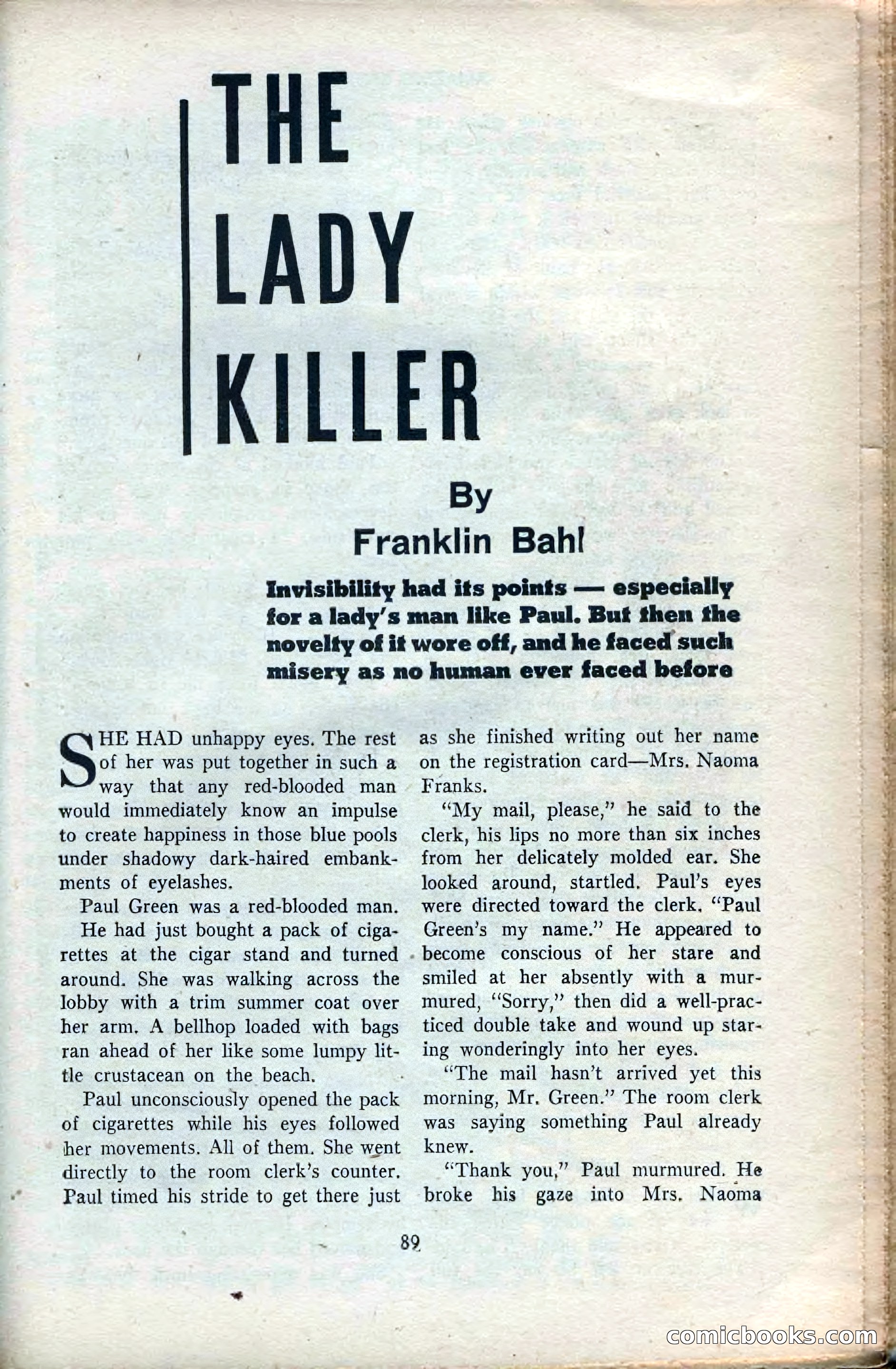 Amazing Stories, February 1953 — page 89 of 164