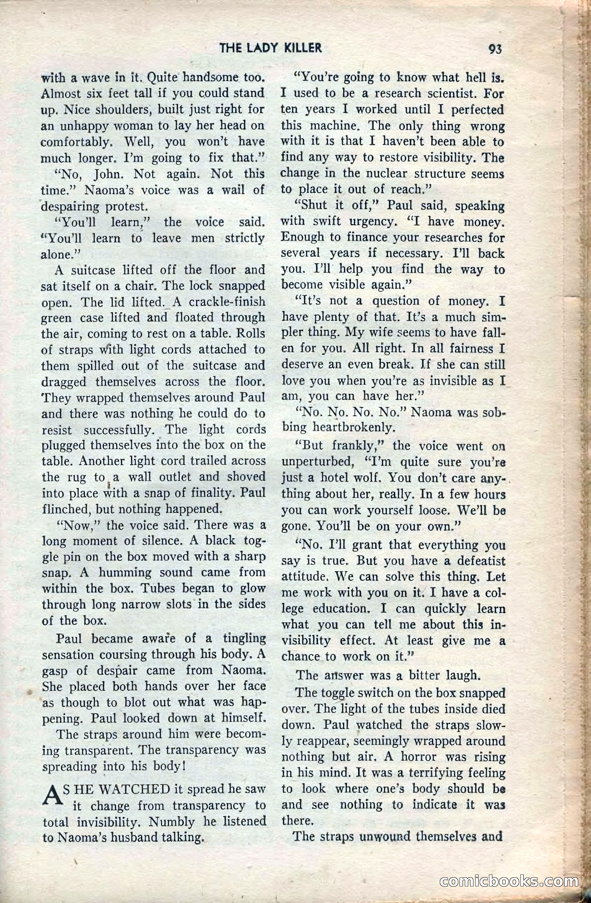 Amazing Stories, February 1953 — page 93 of 164