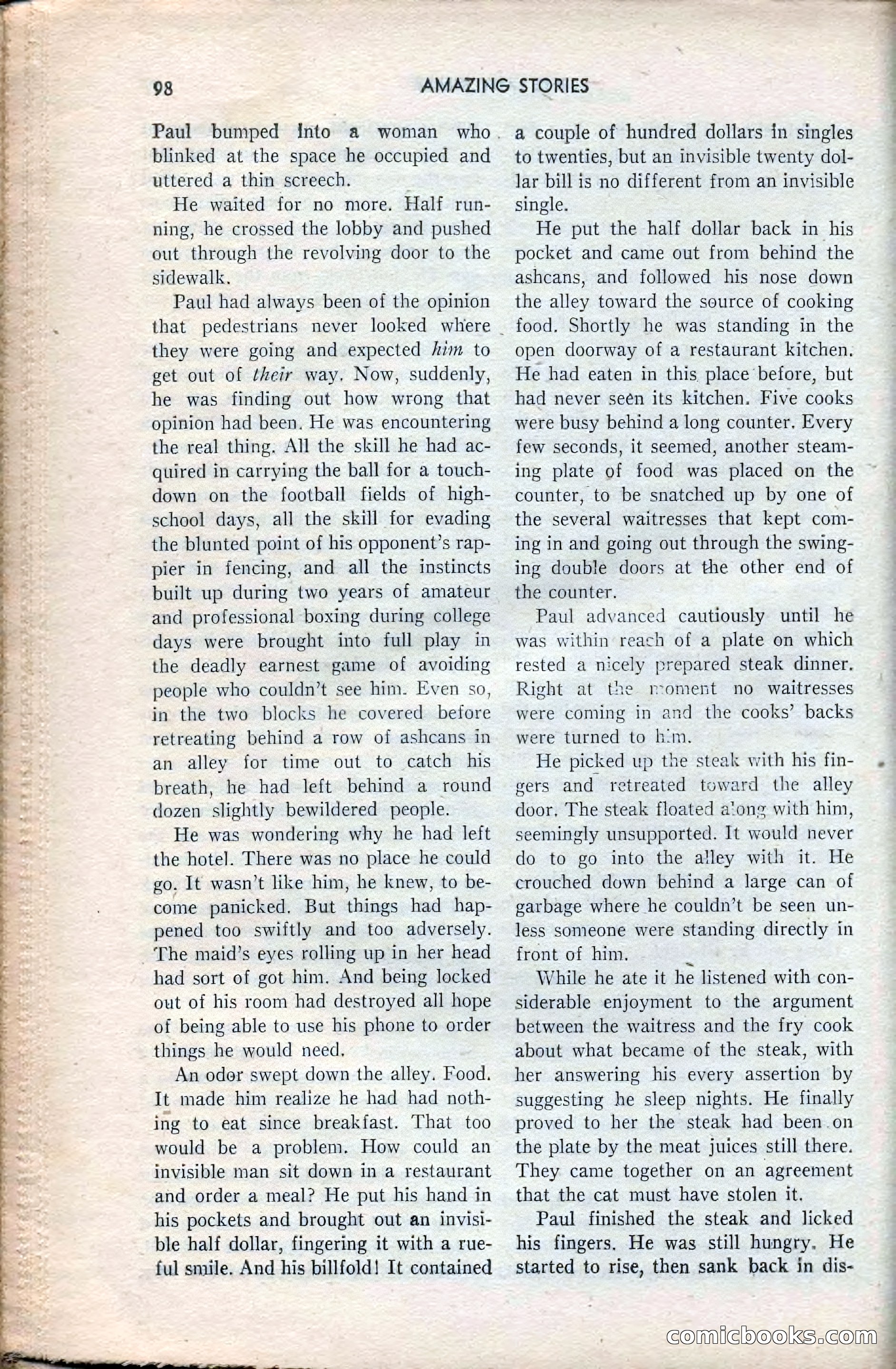 Amazing Stories, February 1953 — page 98 of 164