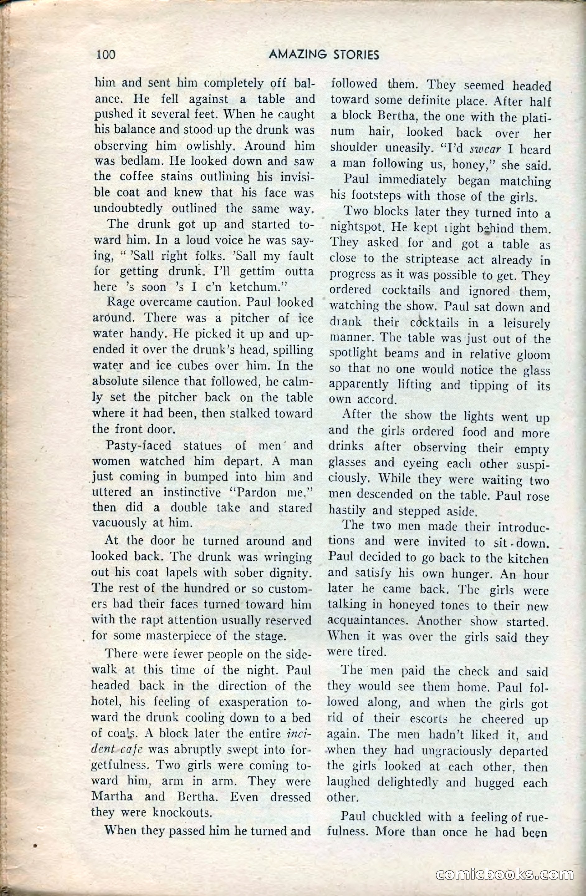 Amazing Stories, February 1953 — page 100 of 164