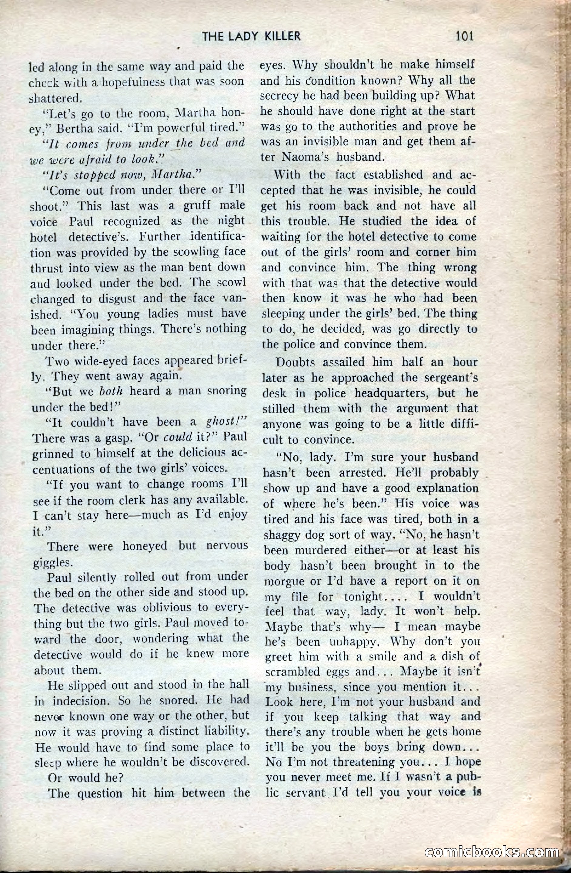 Amazing Stories, February 1953 — page 101 of 164