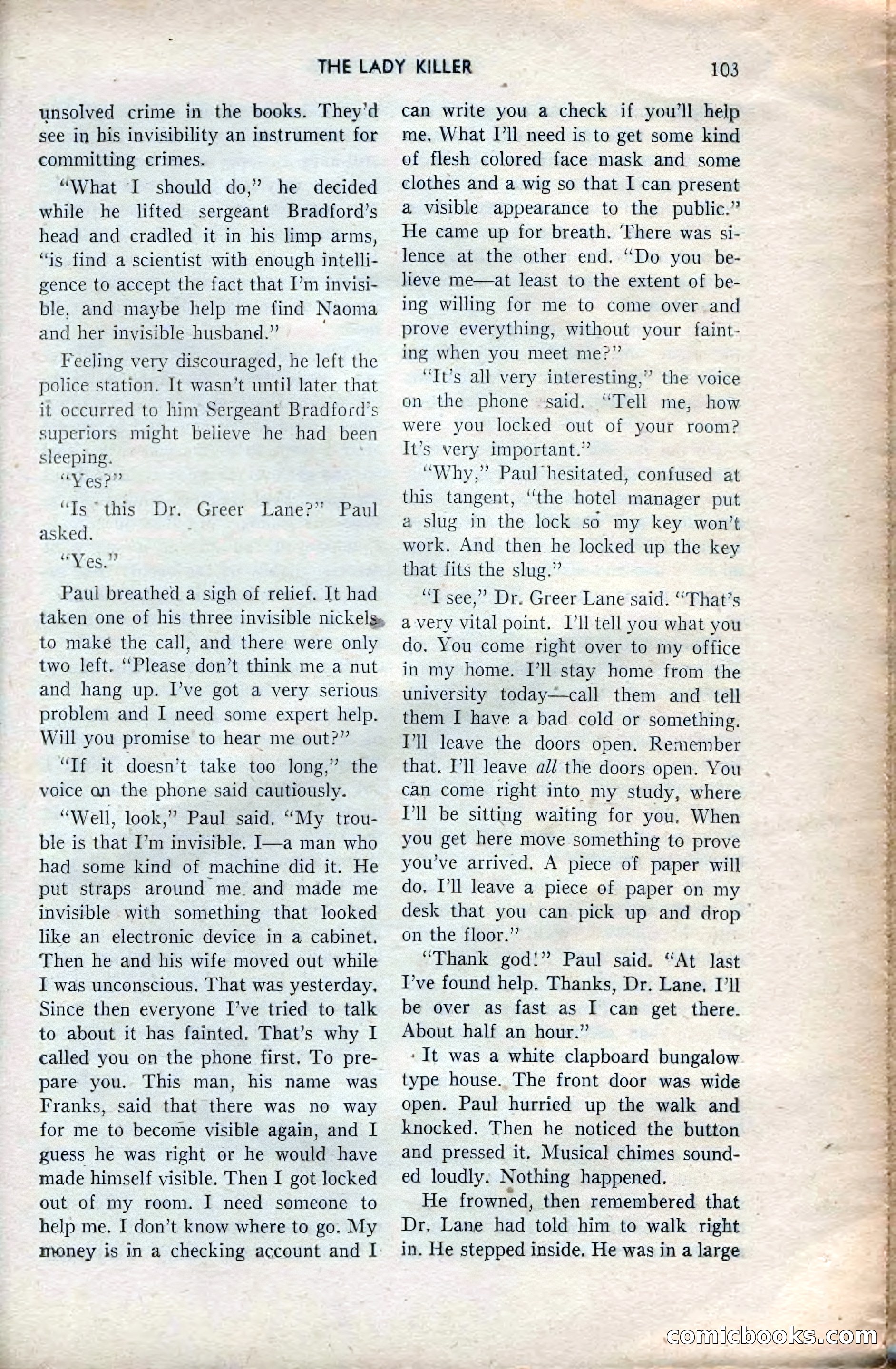 Amazing Stories, February 1953 — page 103 of 164