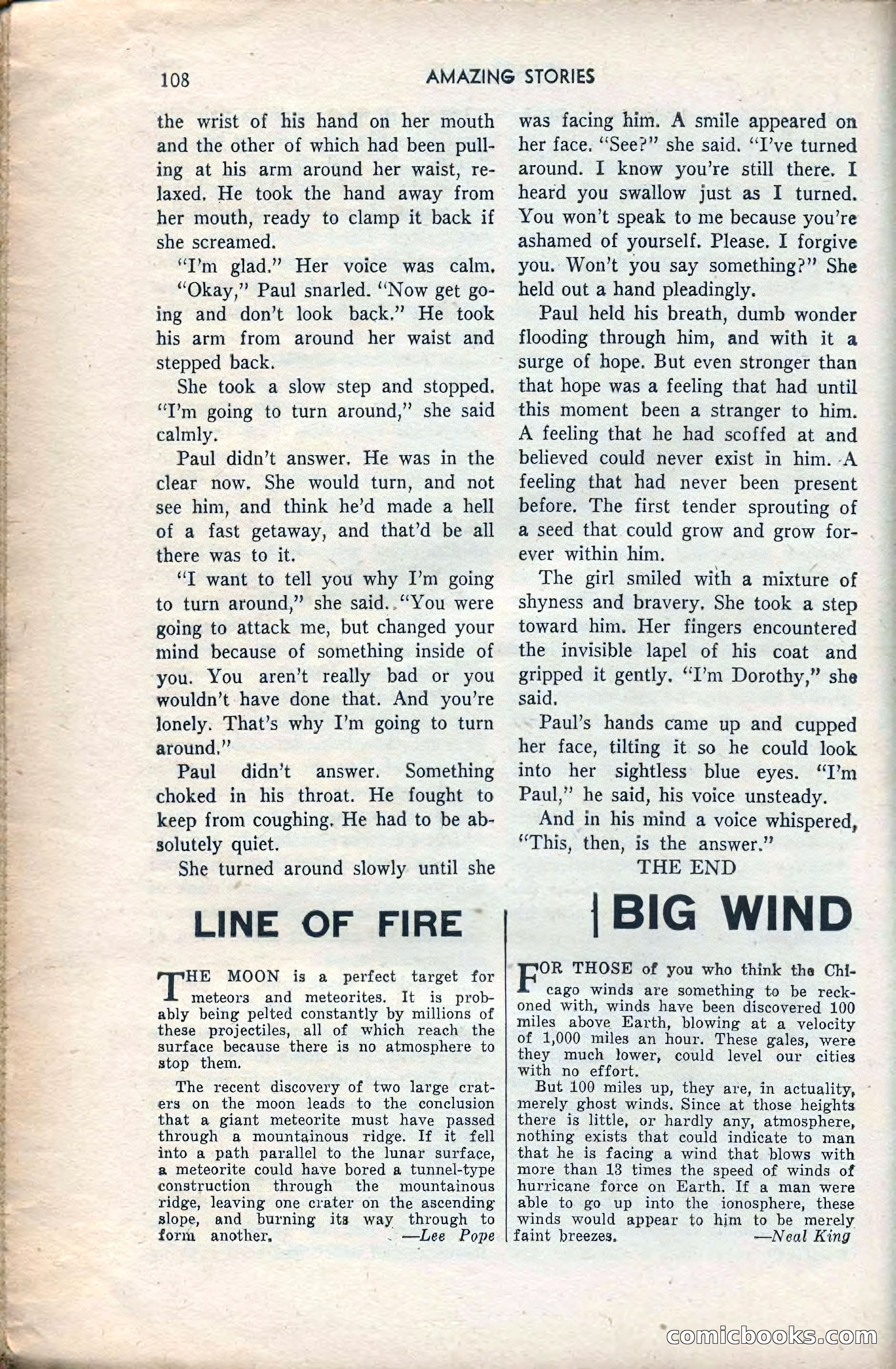 Amazing Stories, February 1953 — page 108 of 164
