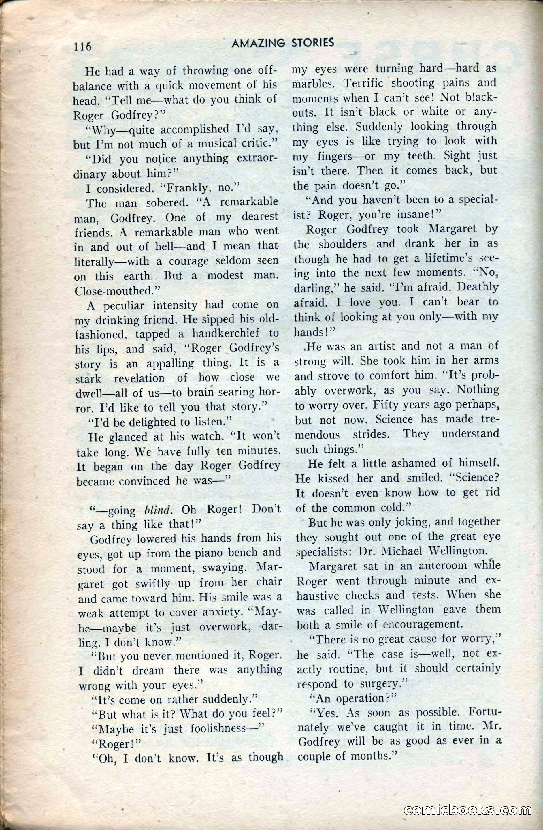Amazing Stories, February 1953 — page 116 of 164