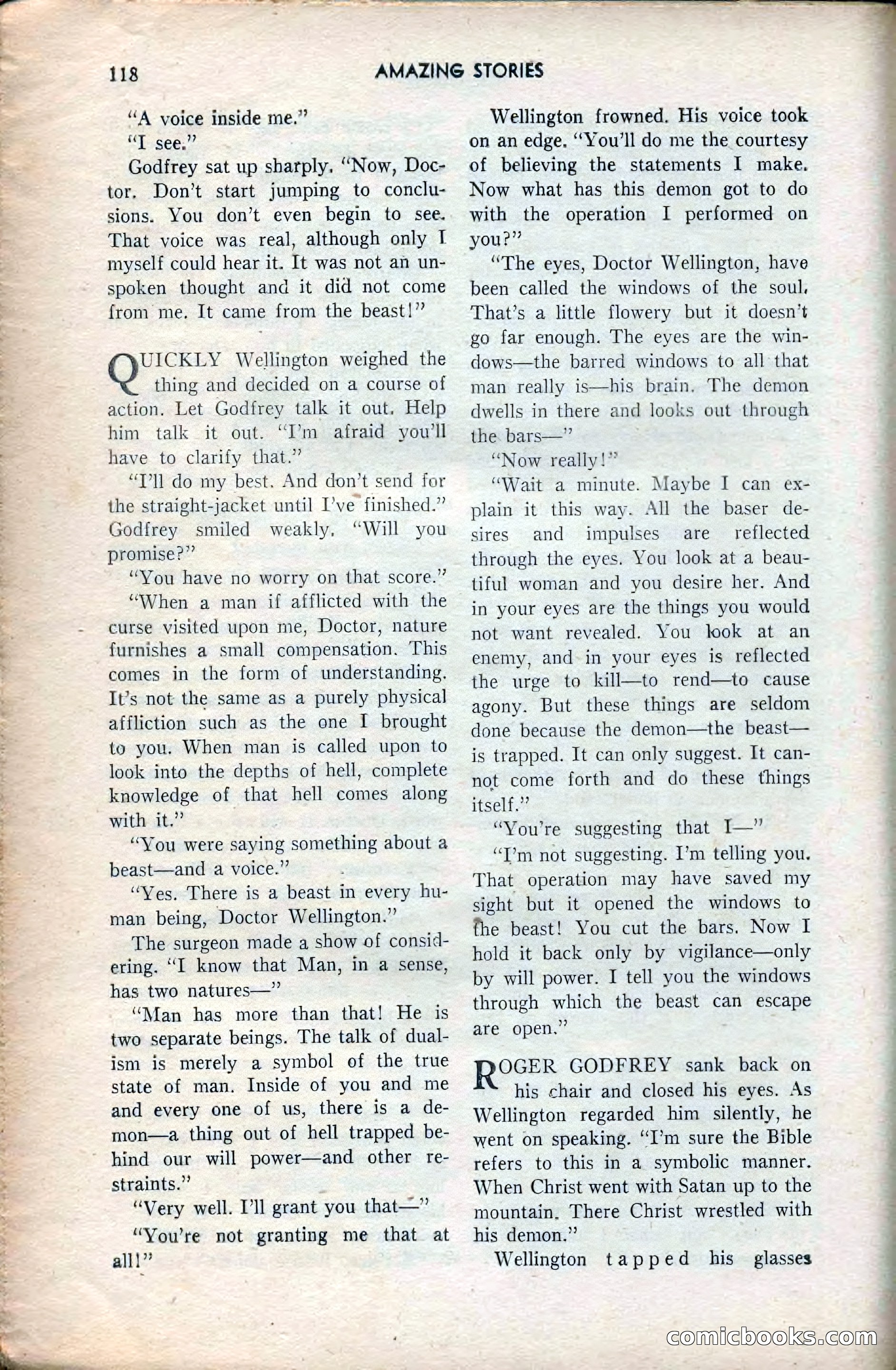 Amazing Stories, February 1953 — page 118 of 164