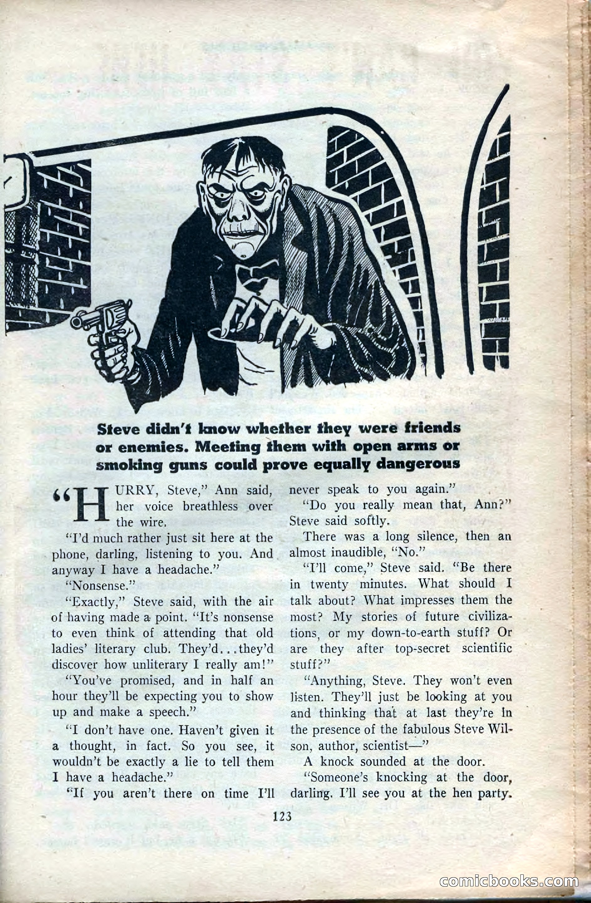 Amazing Stories, February 1953 — page 123 of 164