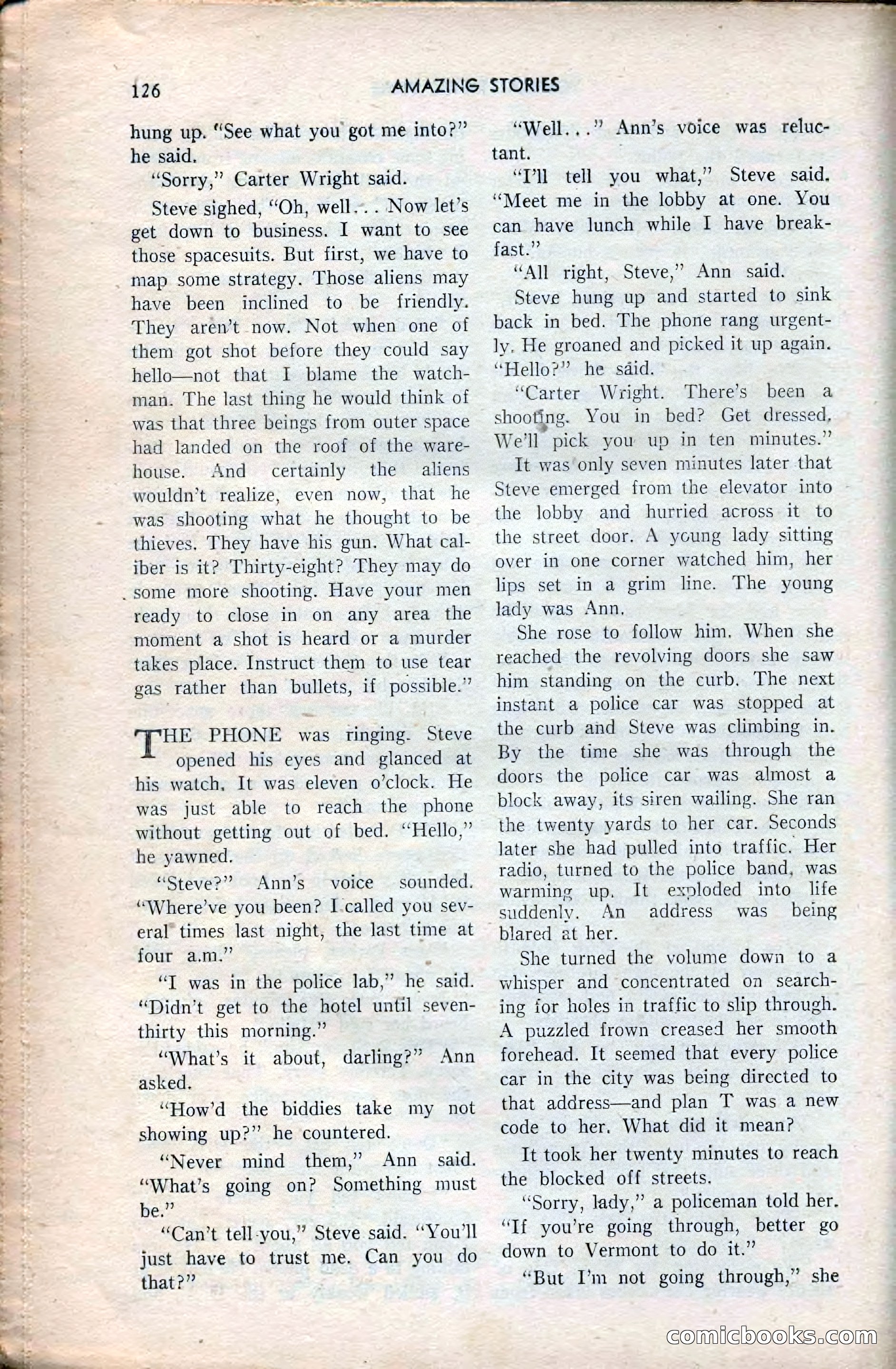 Amazing Stories, February 1953 — page 126 of 164