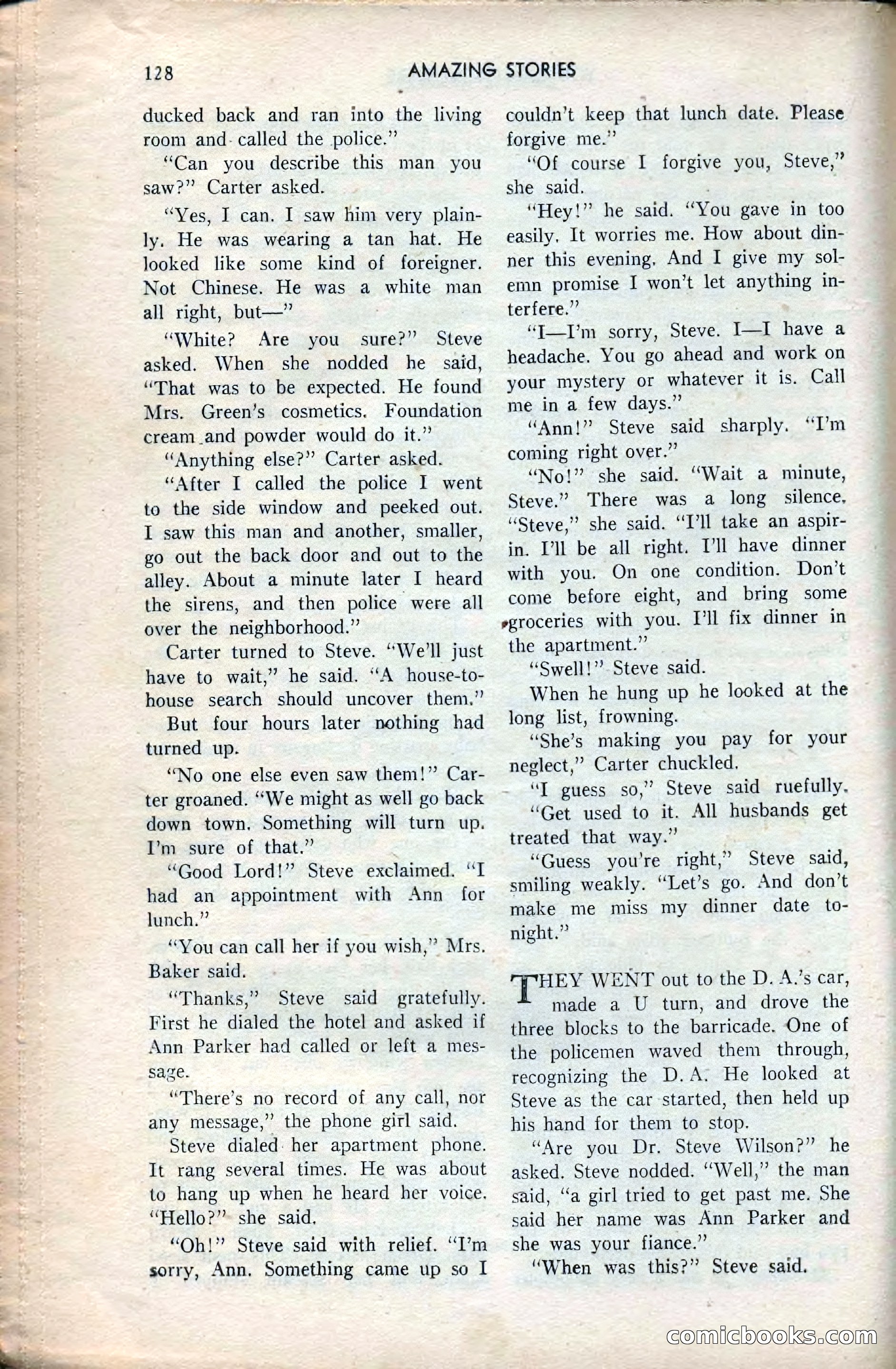 Amazing Stories, February 1953 — page 128 of 164