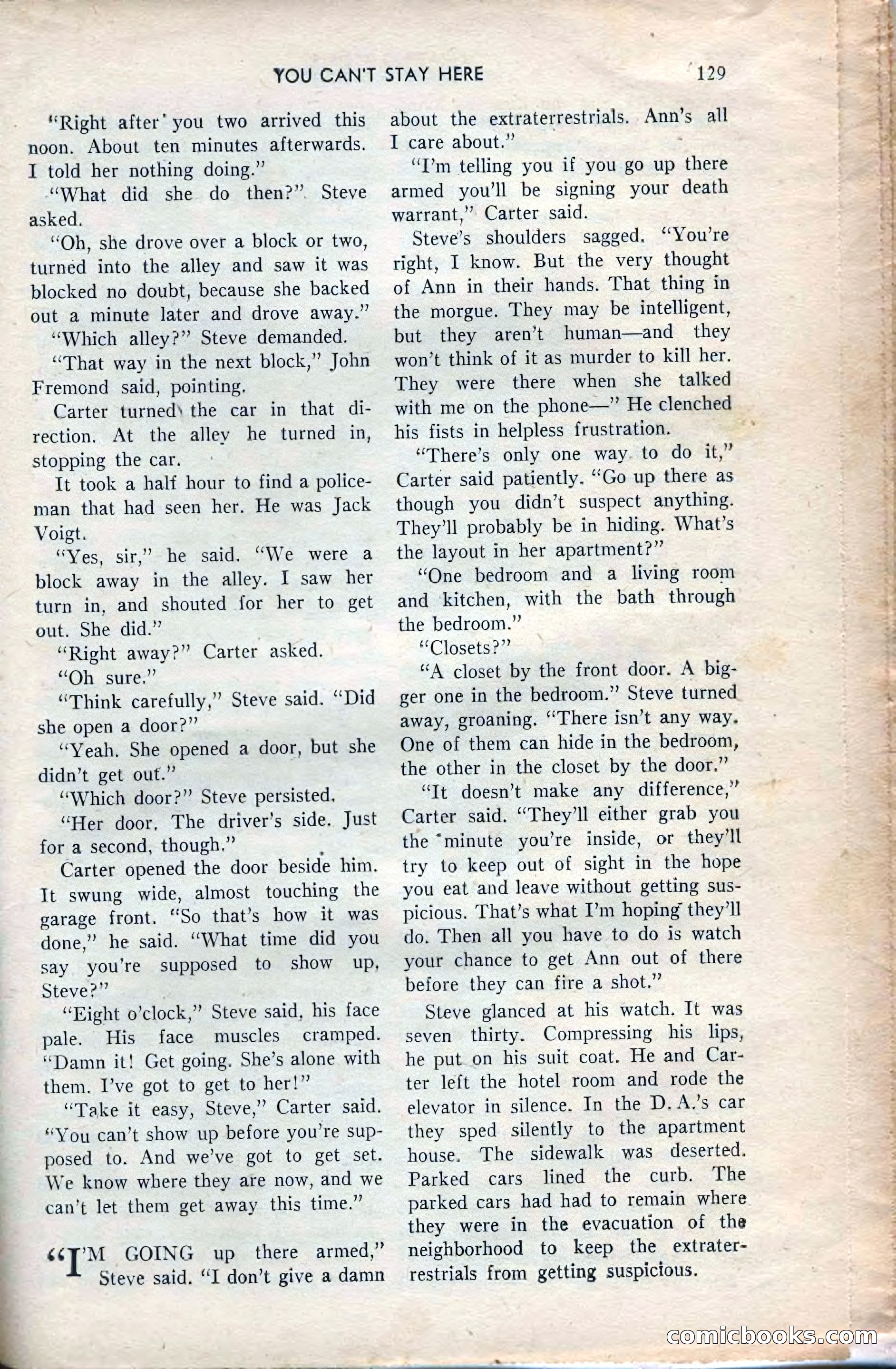 Amazing Stories, February 1953 — page 129 of 164