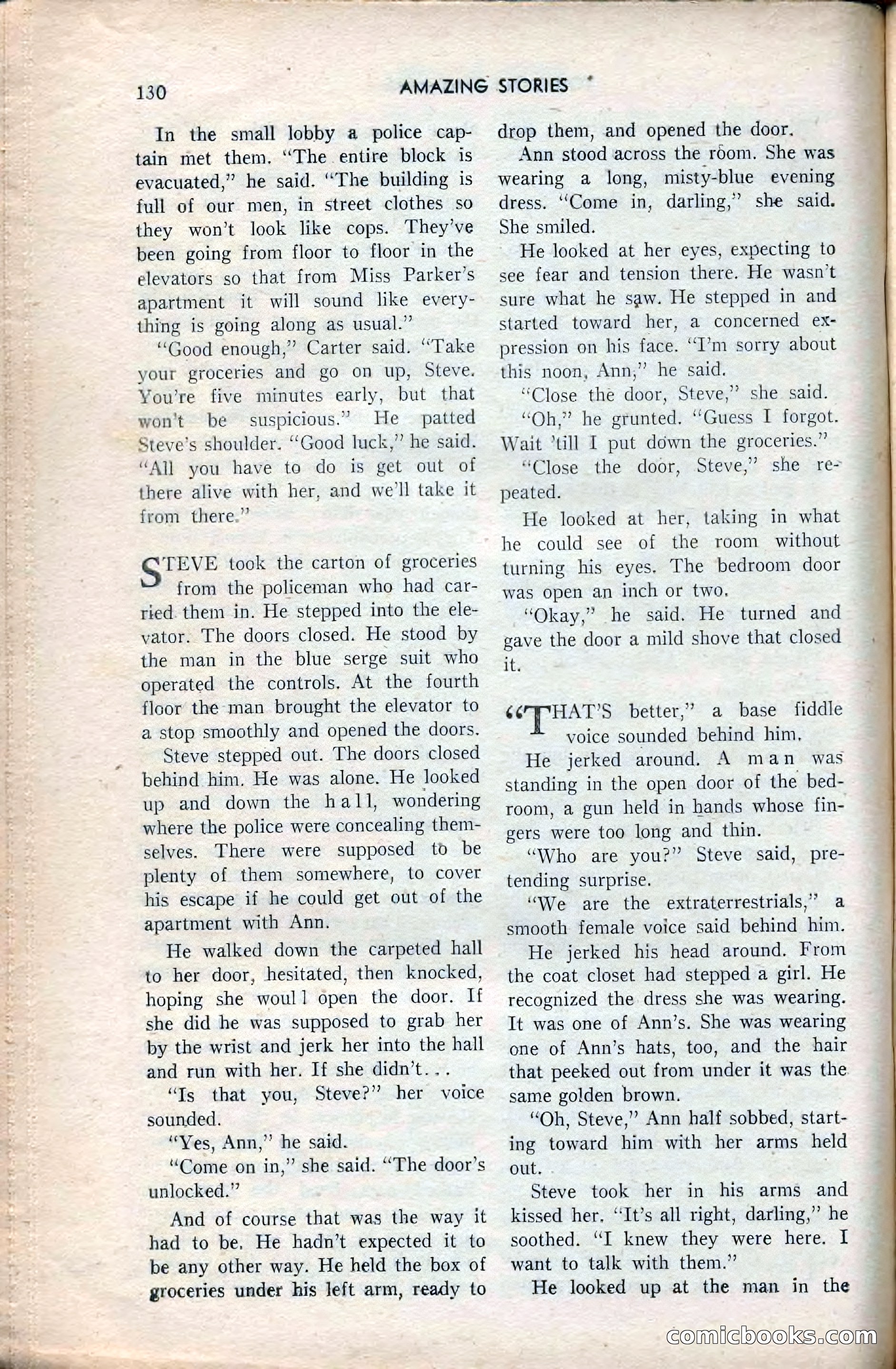Amazing Stories, February 1953 — page 130 of 164