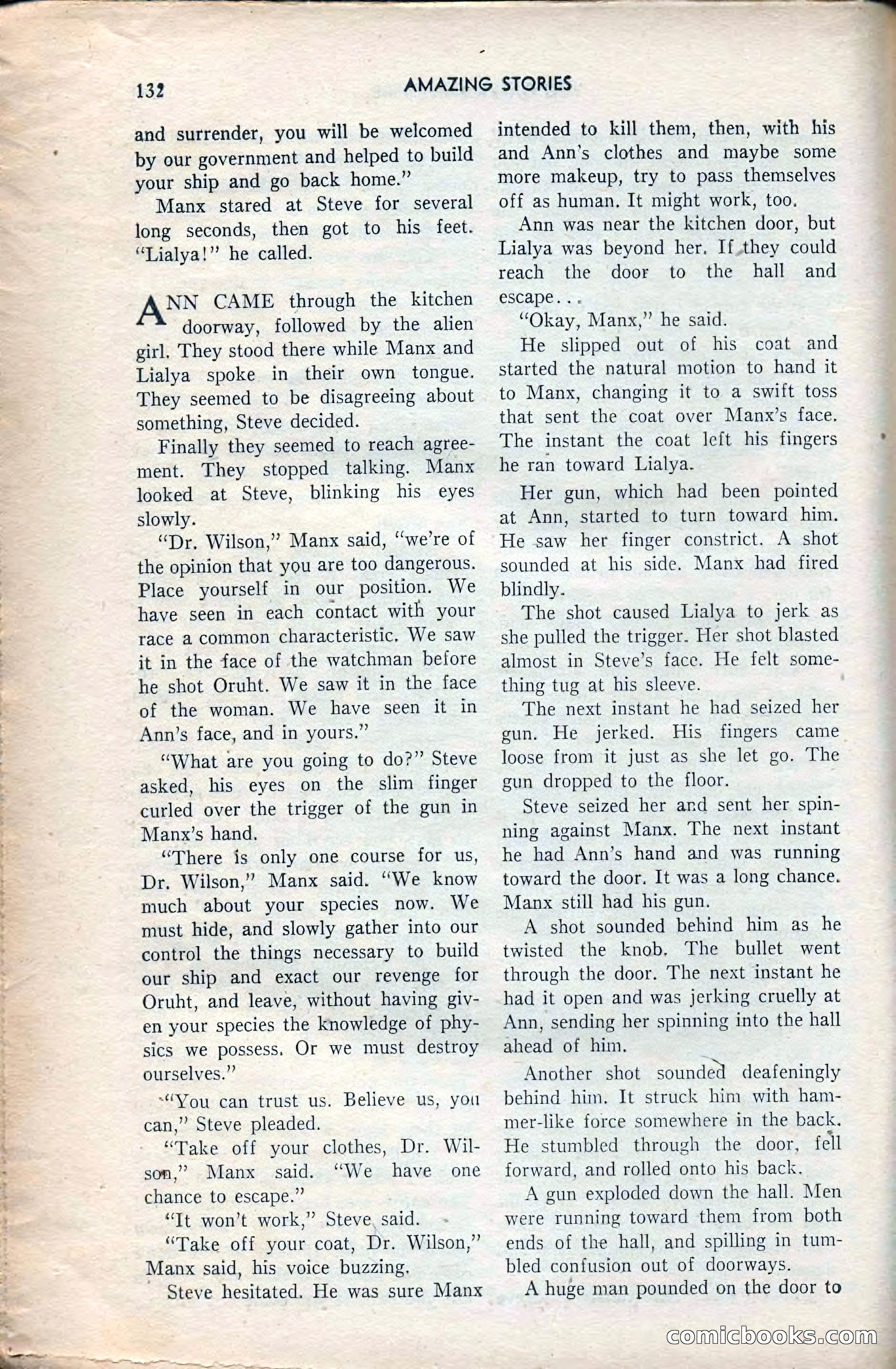 Amazing Stories, February 1953 — page 132 of 164