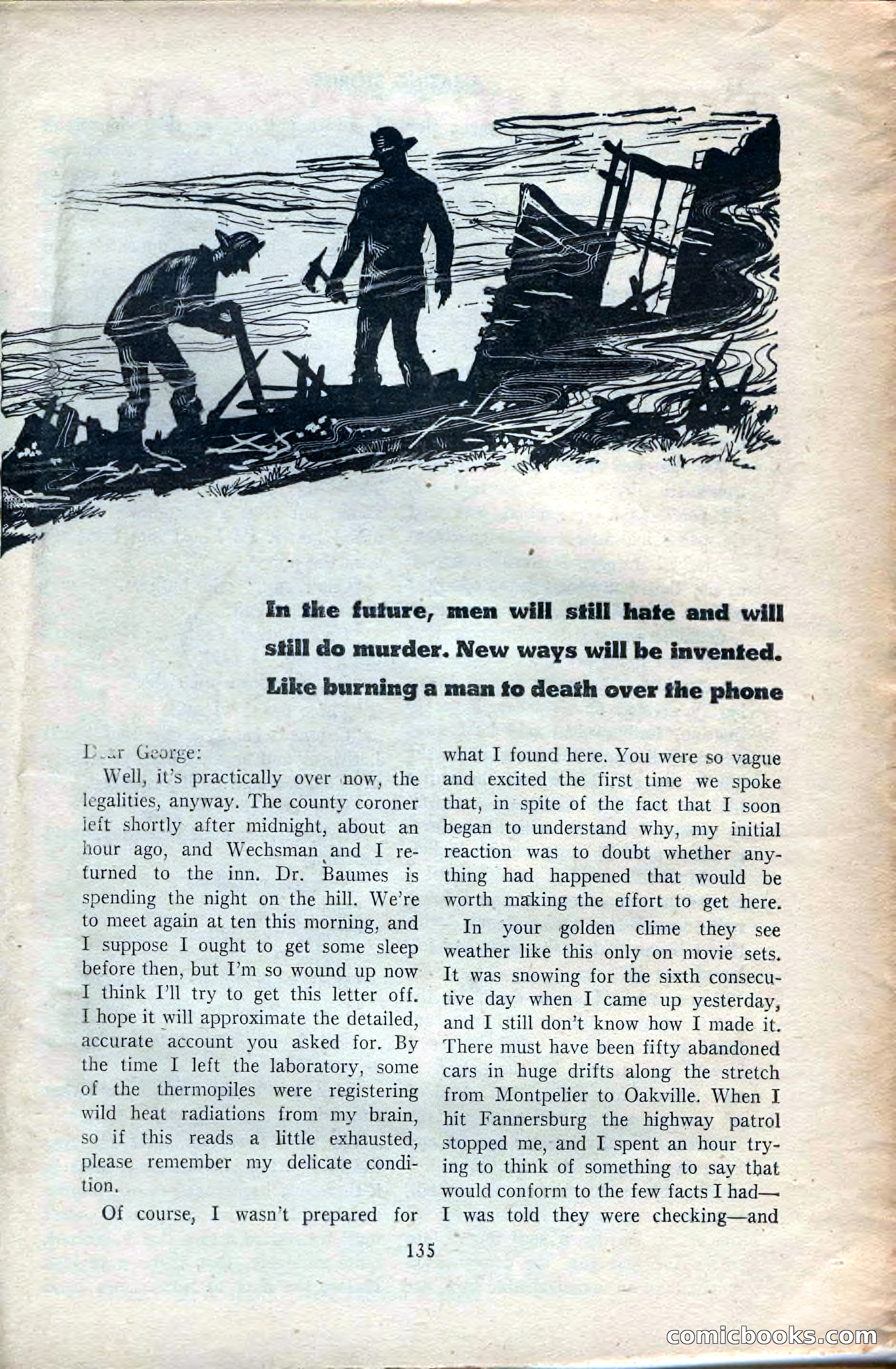 Amazing Stories, February 1953 — page 135 of 164