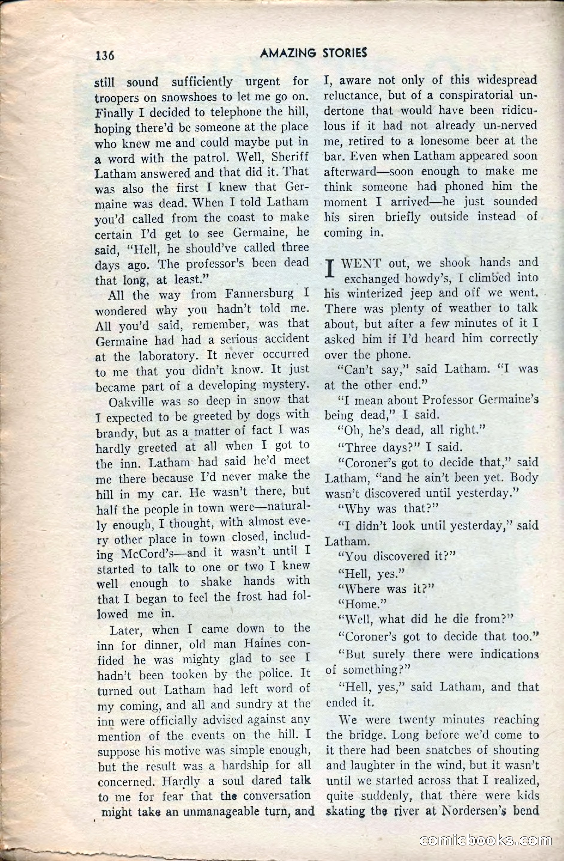 Amazing Stories, February 1953 — page 136 of 164