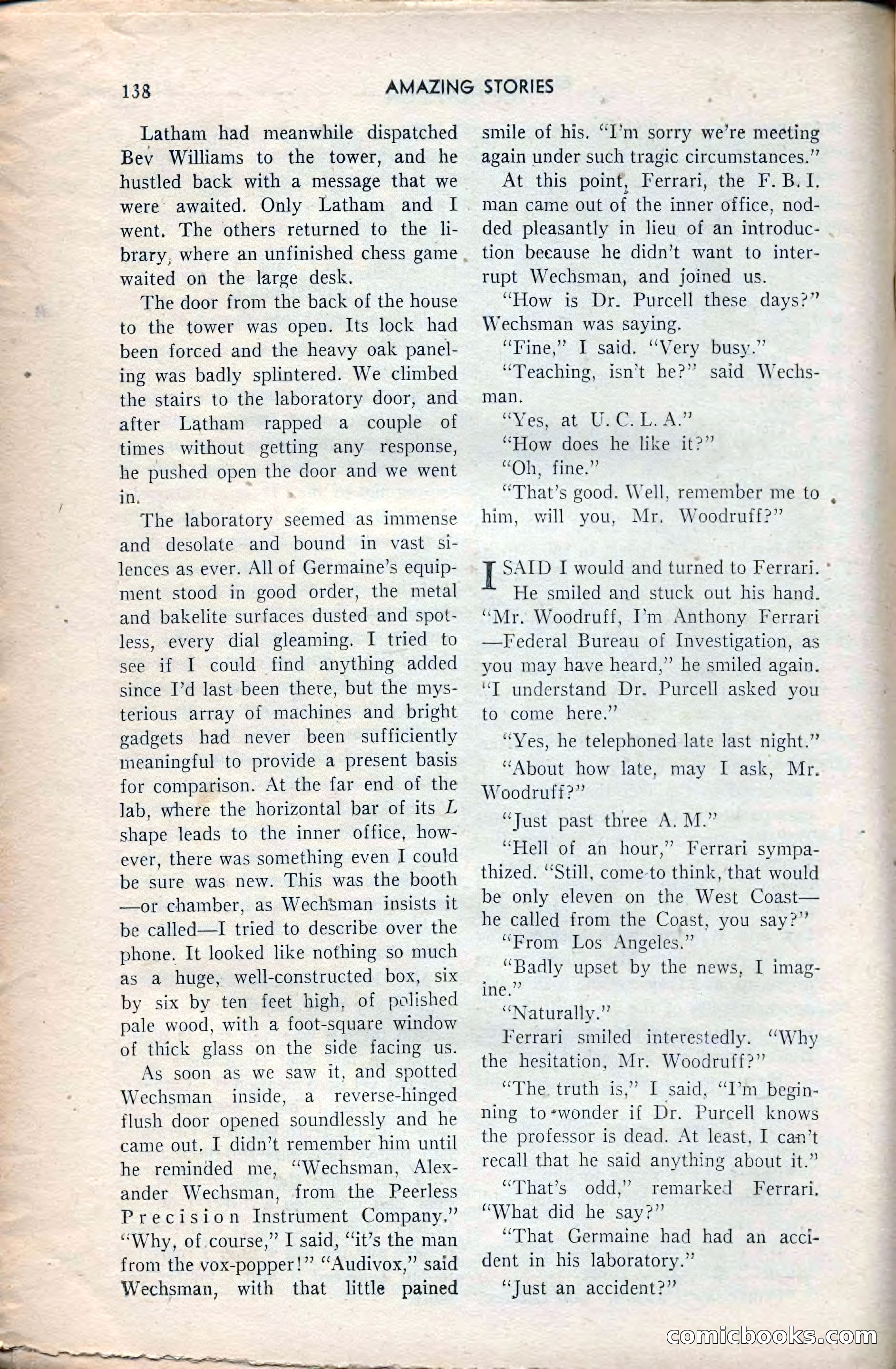 Amazing Stories, February 1953 — page 138 of 164