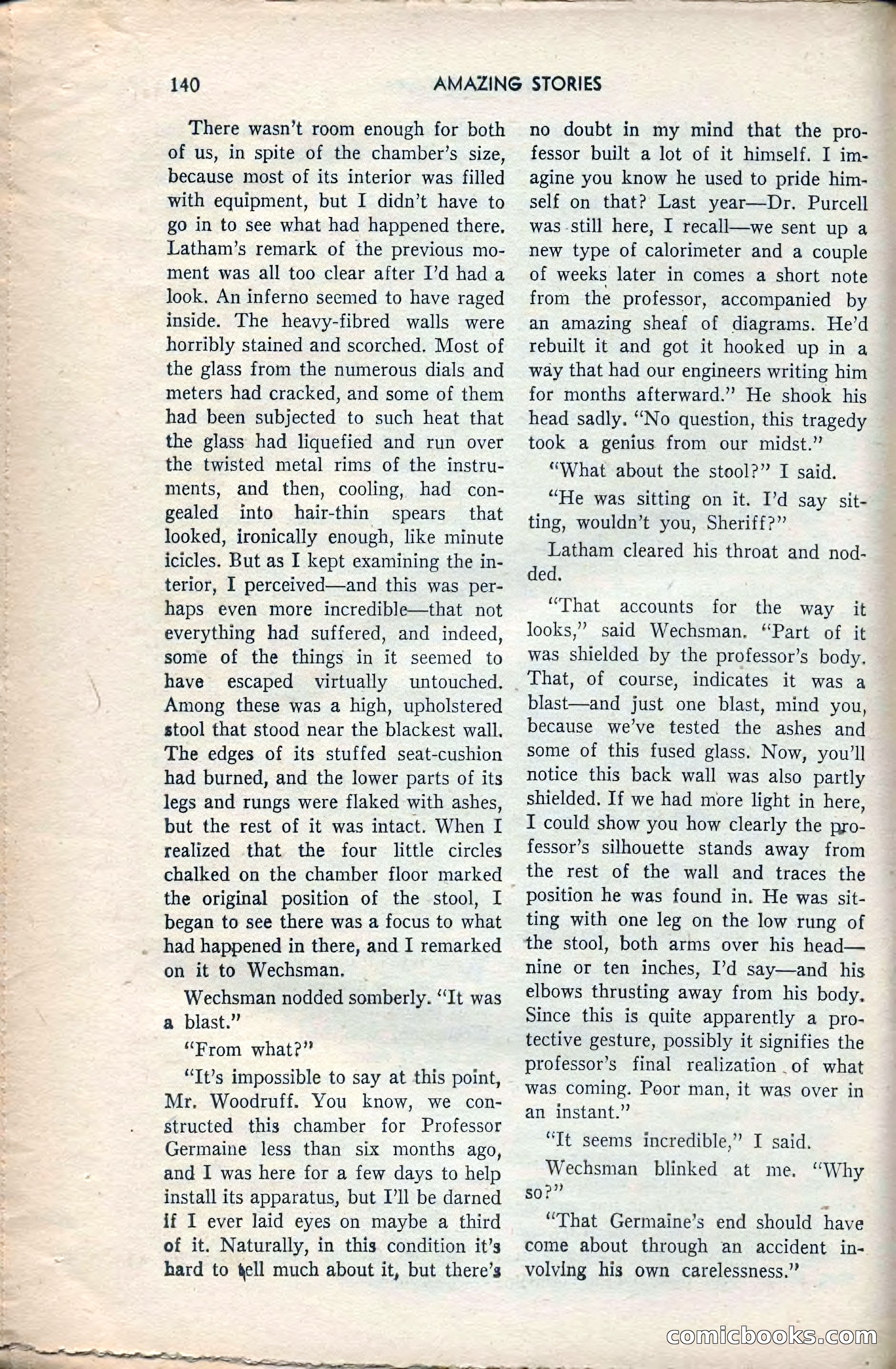 Amazing Stories, February 1953 — page 140 of 164