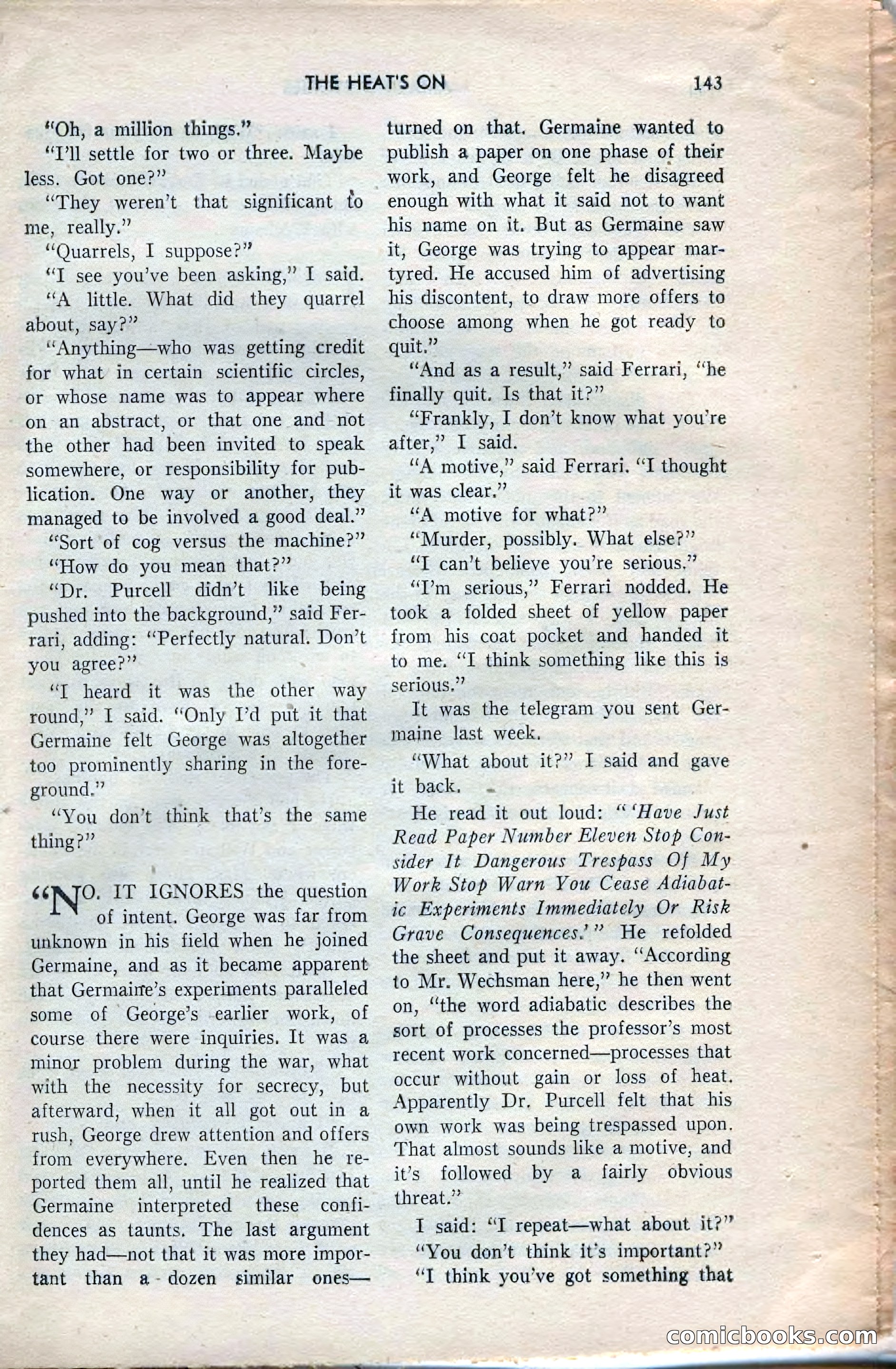 Amazing Stories, February 1953 — page 143 of 164