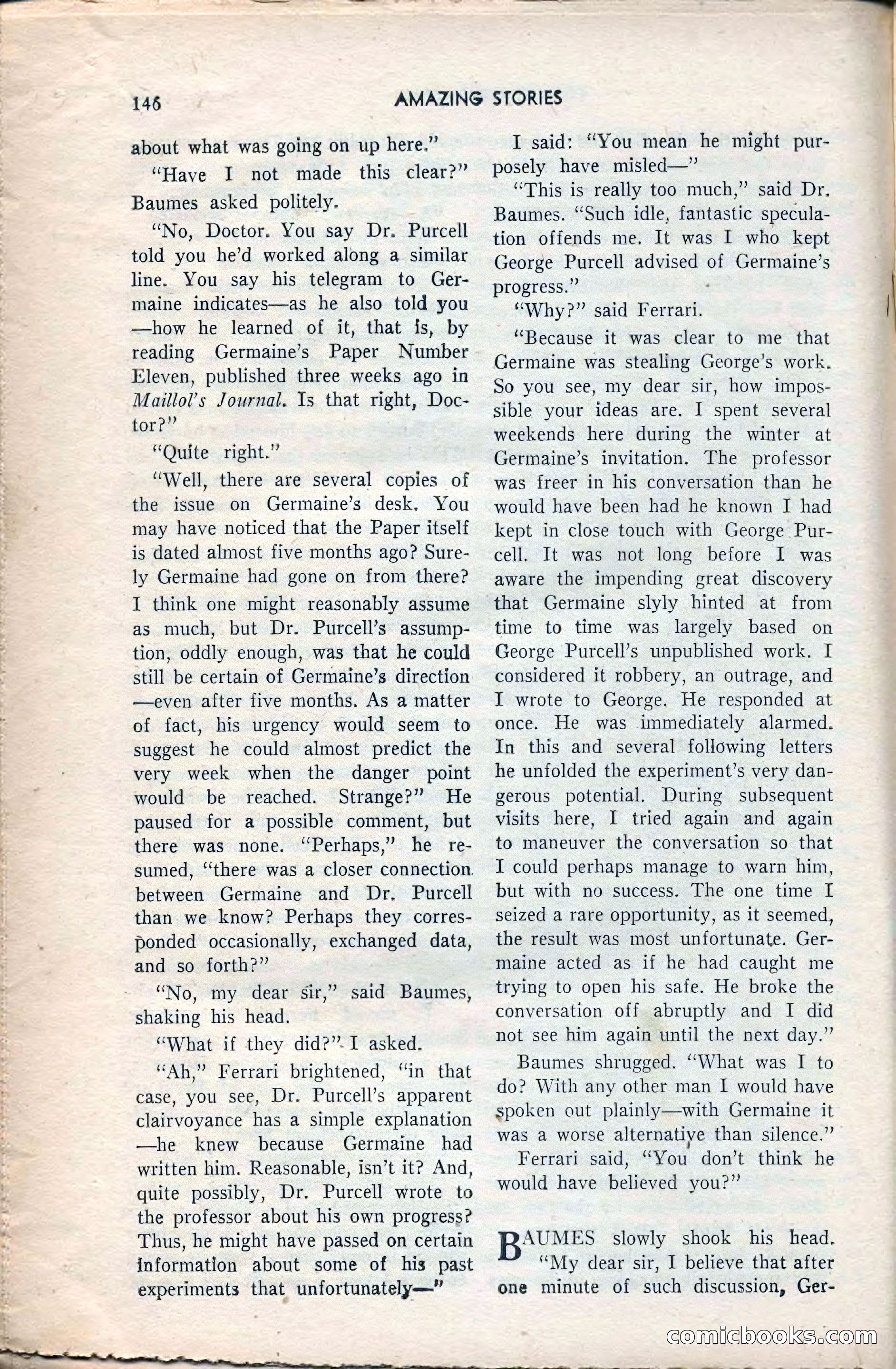Amazing Stories, February 1953 — page 146 of 164