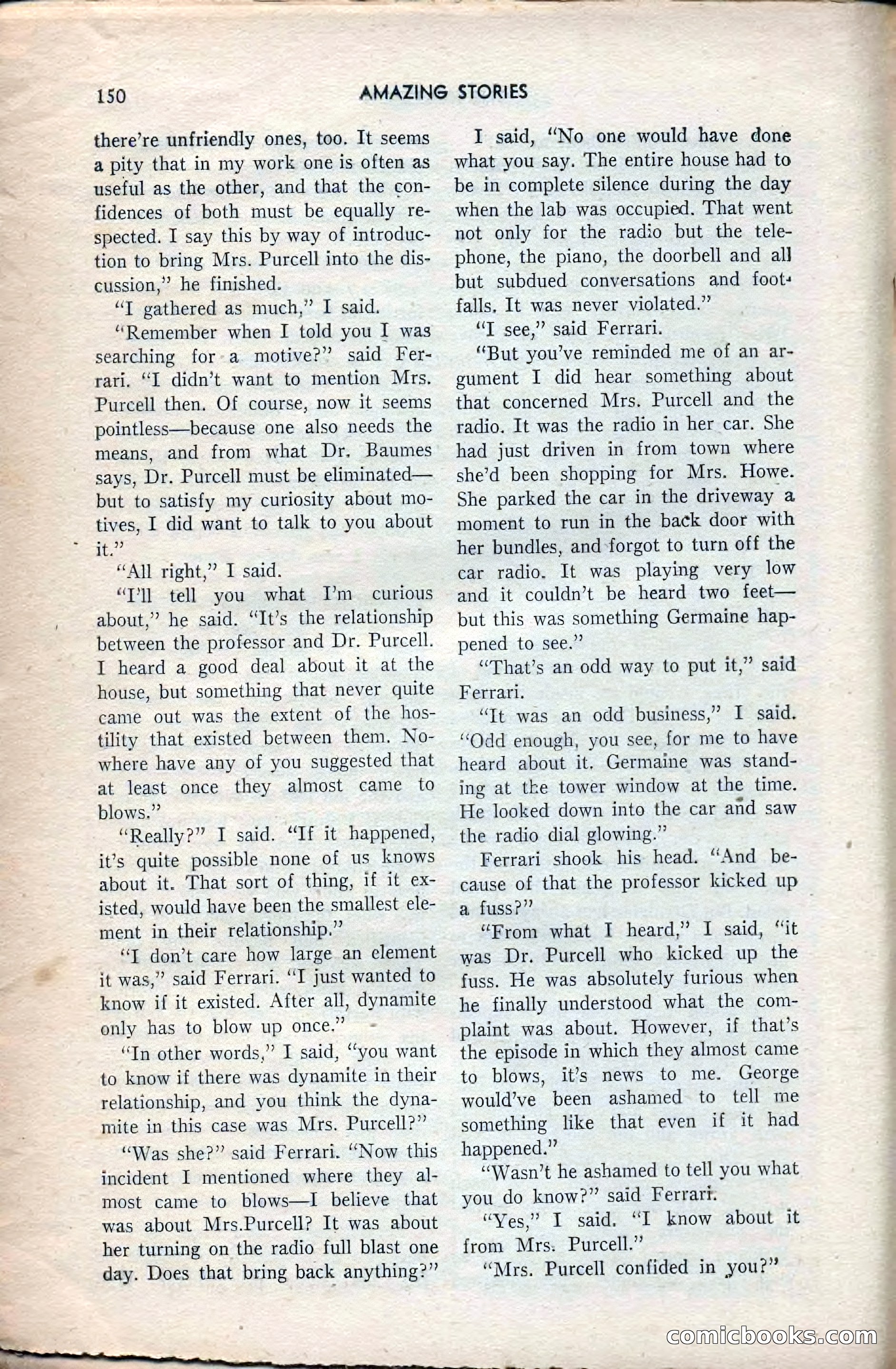 Amazing Stories, February 1953 — page 150 of 164