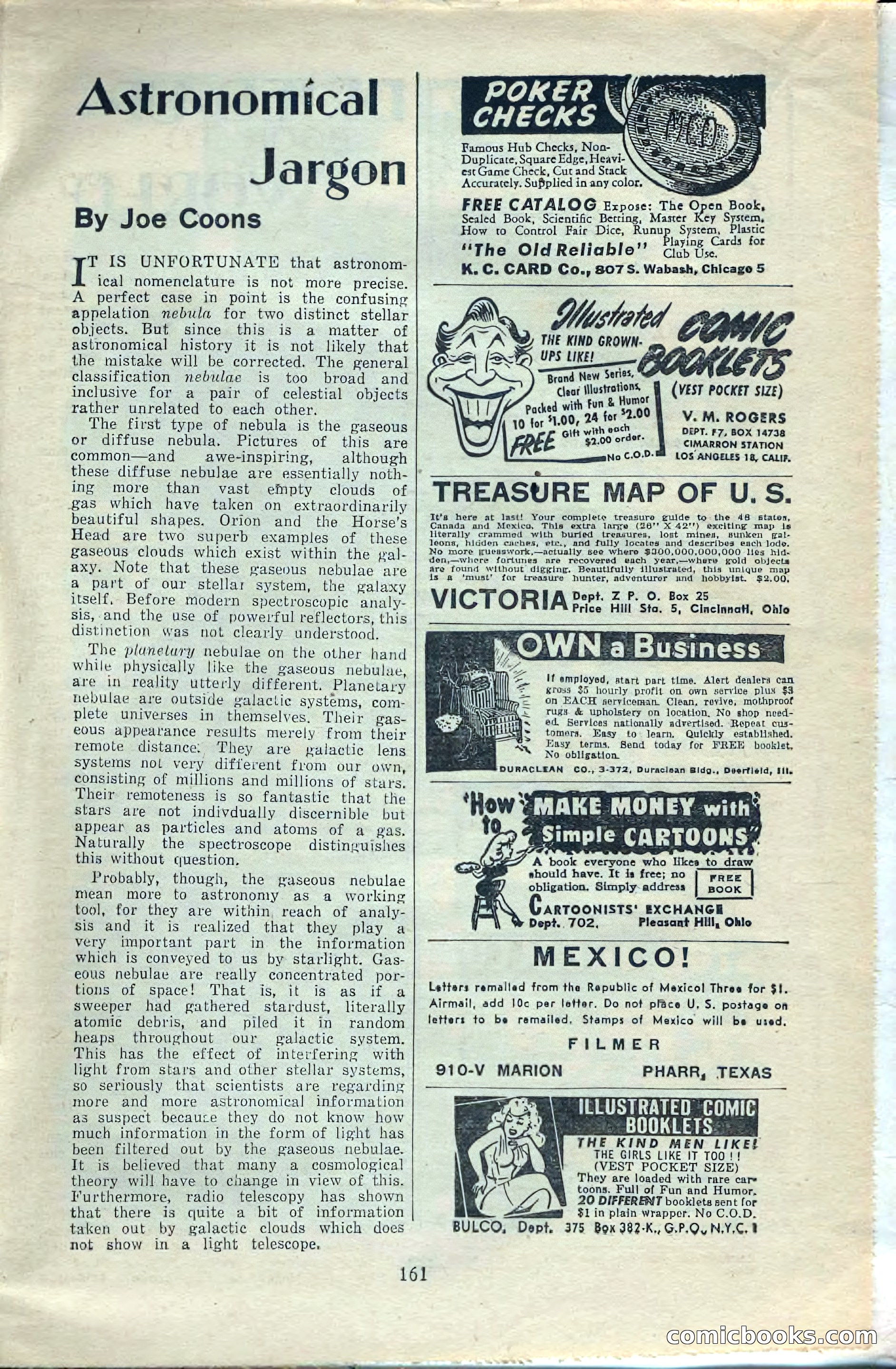 Amazing Stories, February 1953 — page 161 of 164