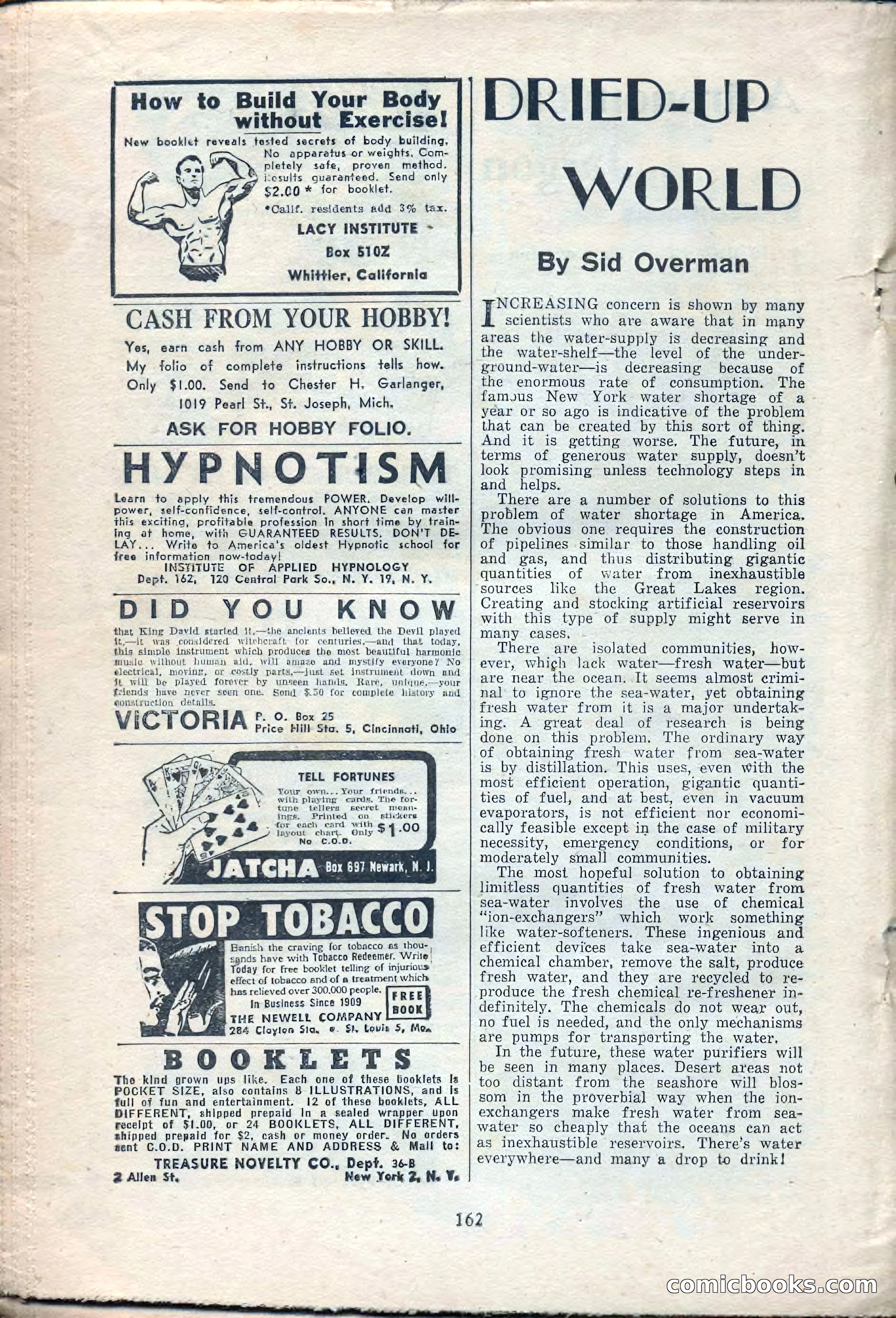 Amazing Stories, February 1953 — page 162 of 164