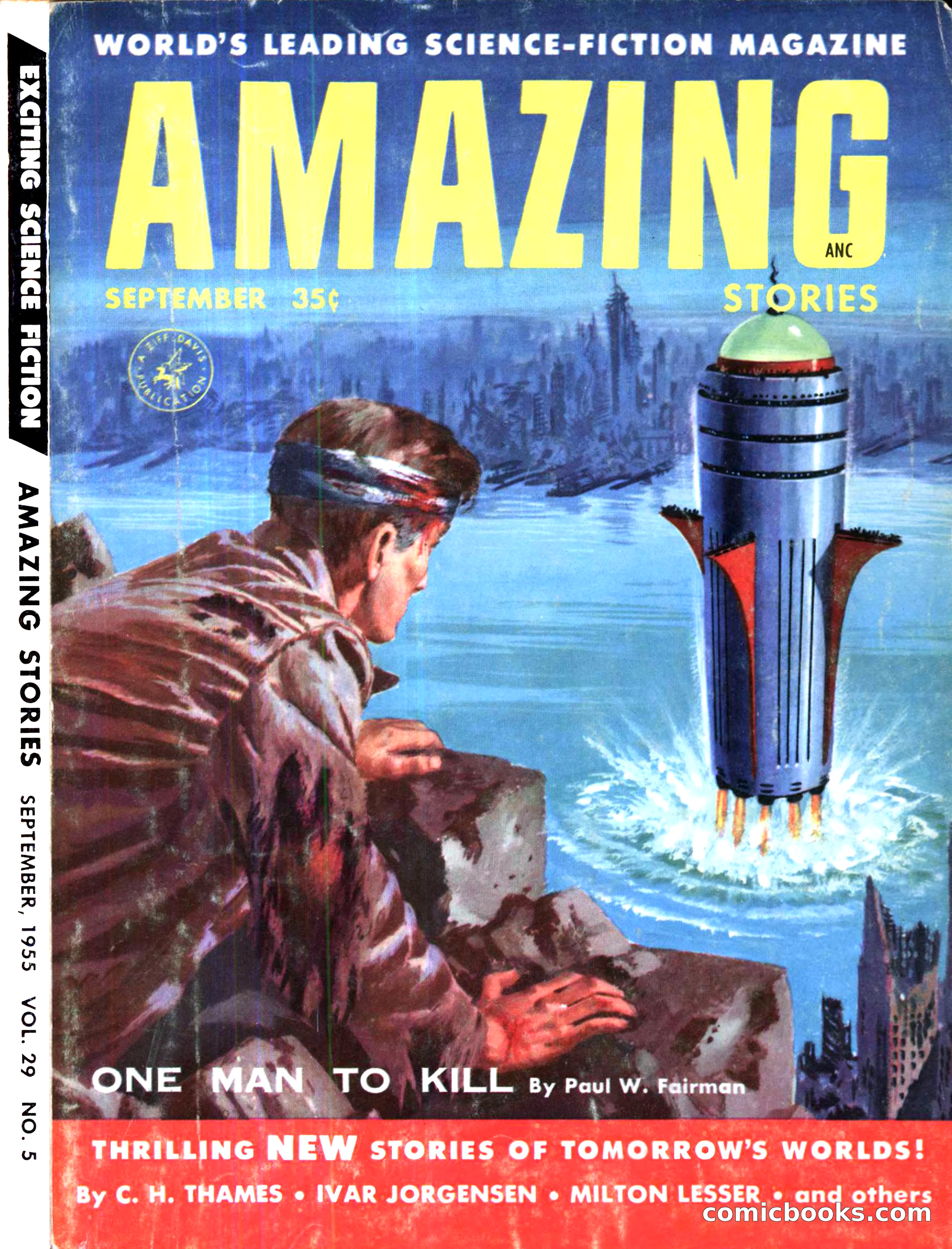 Amazing Stories, September 1955