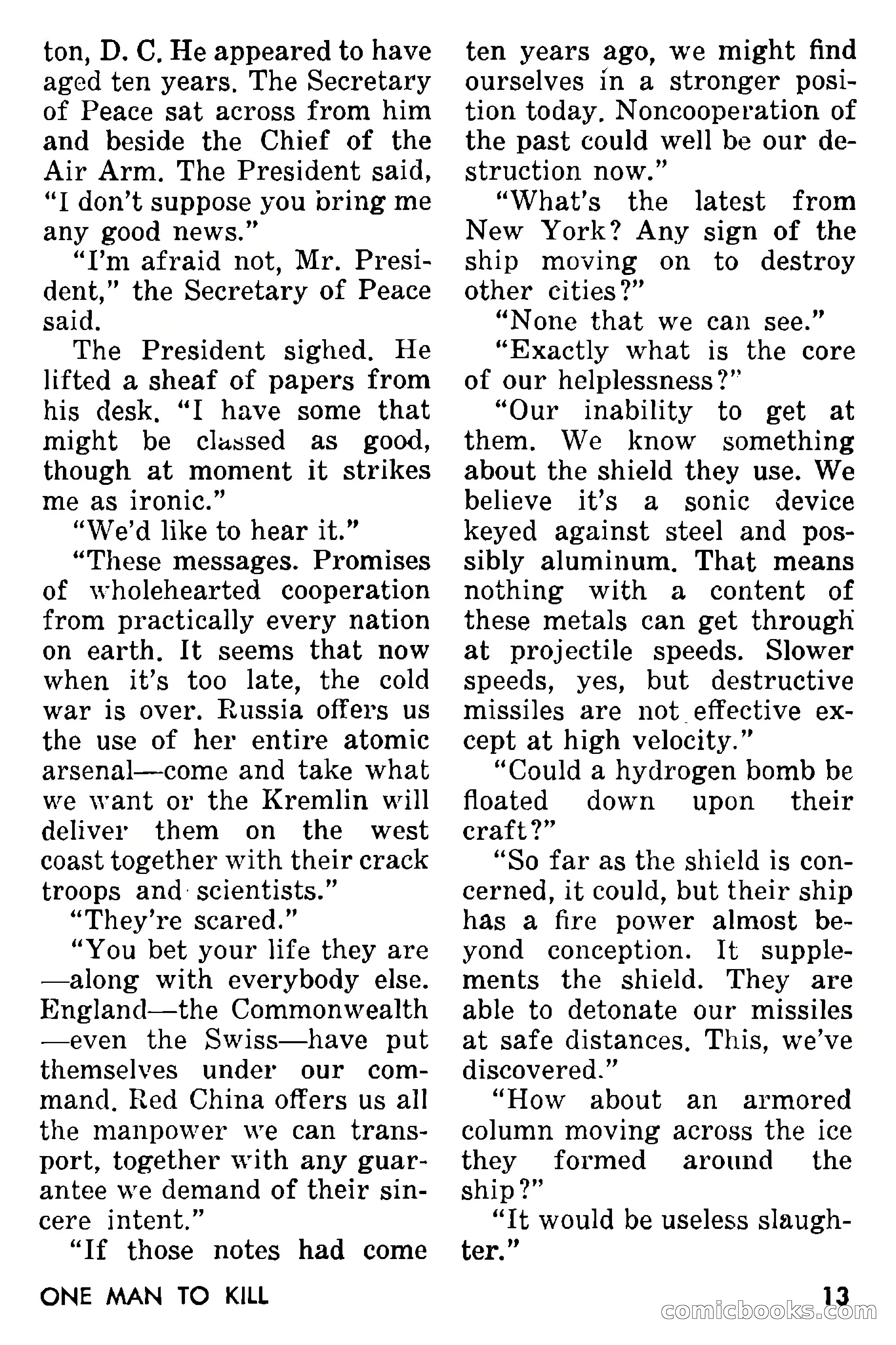 Amazing Stories, September 1955 — page 13 of 133