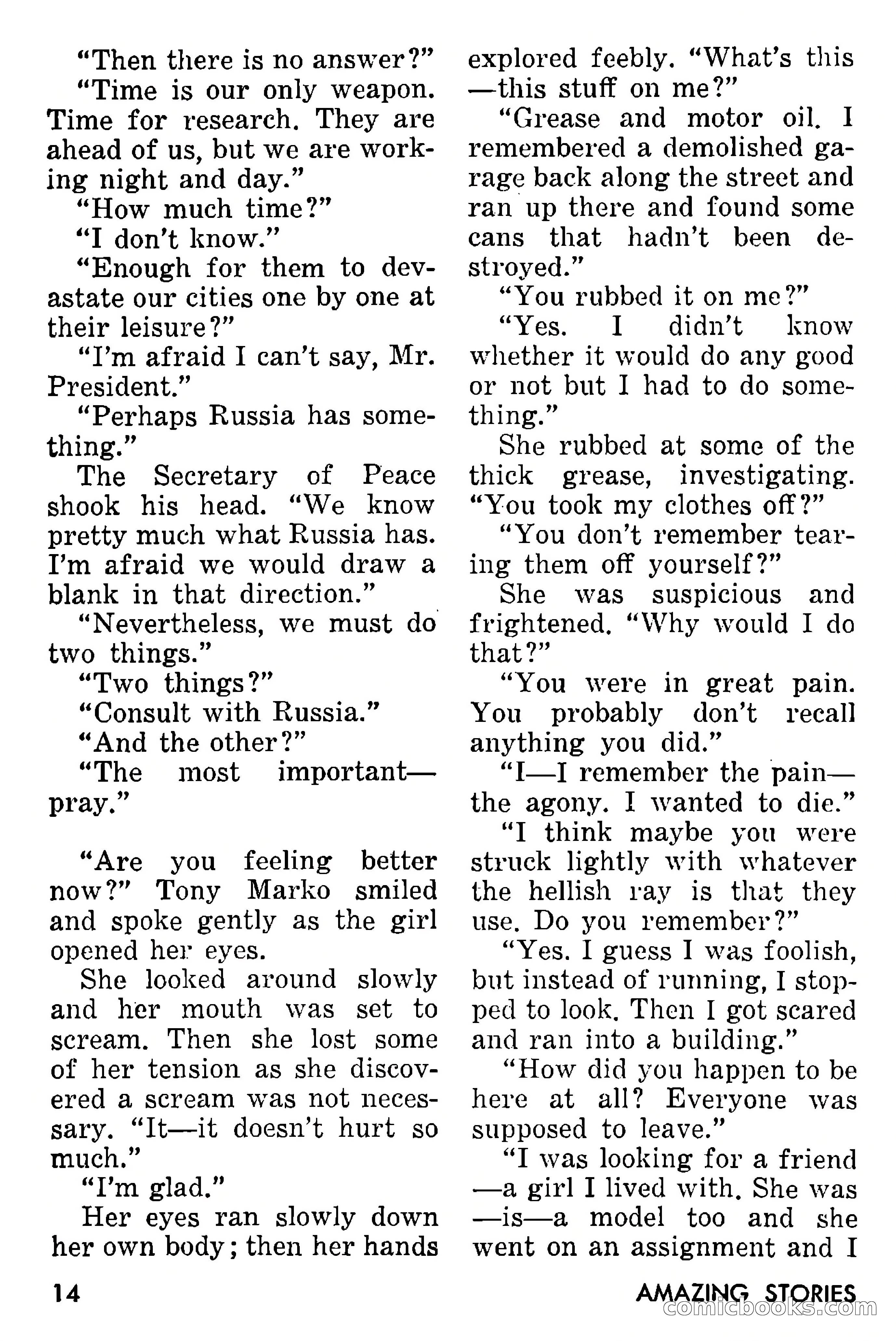 Amazing Stories, September 1955 — page 14 of 133