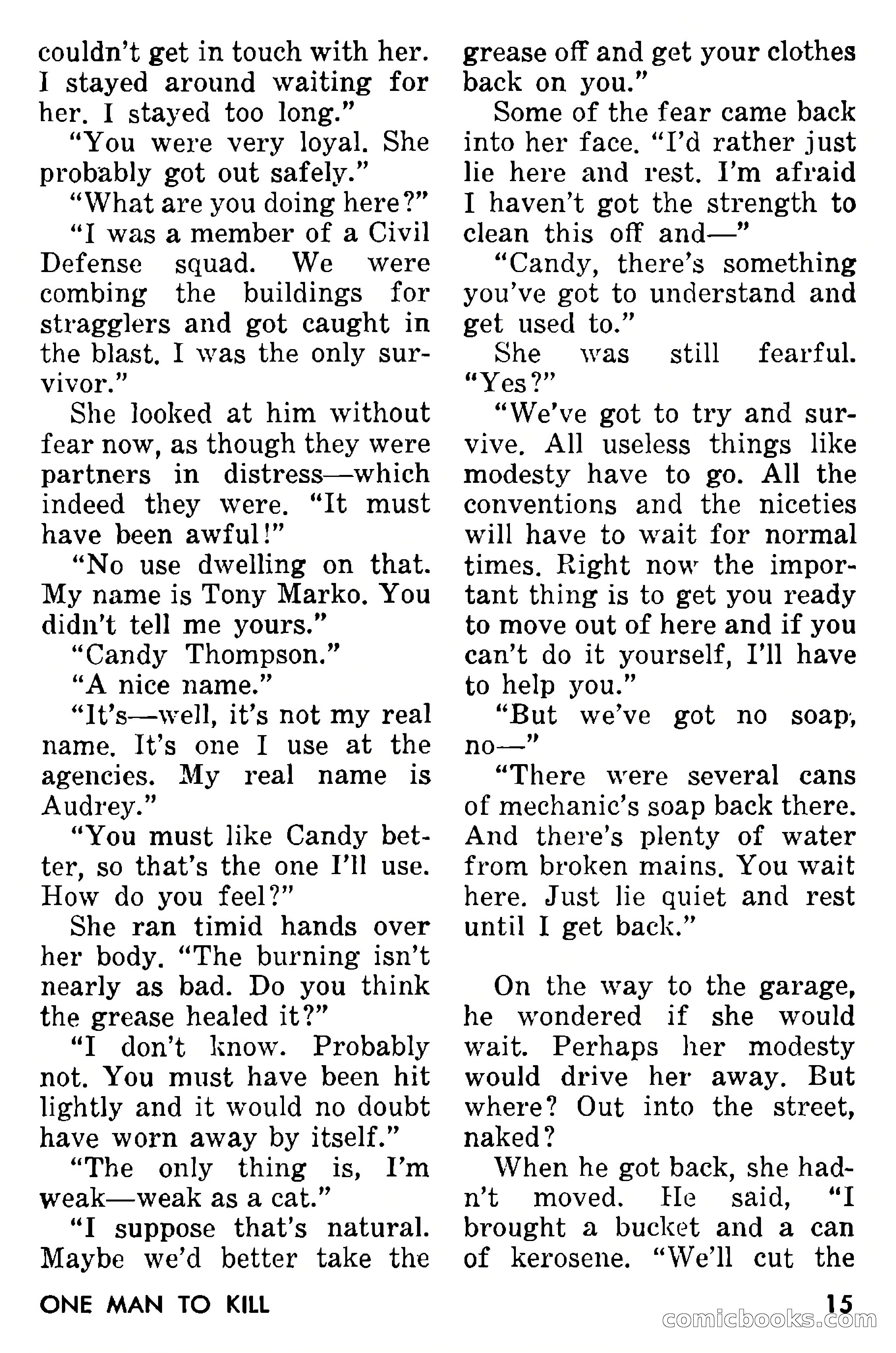 Amazing Stories, September 1955 — page 15 of 133