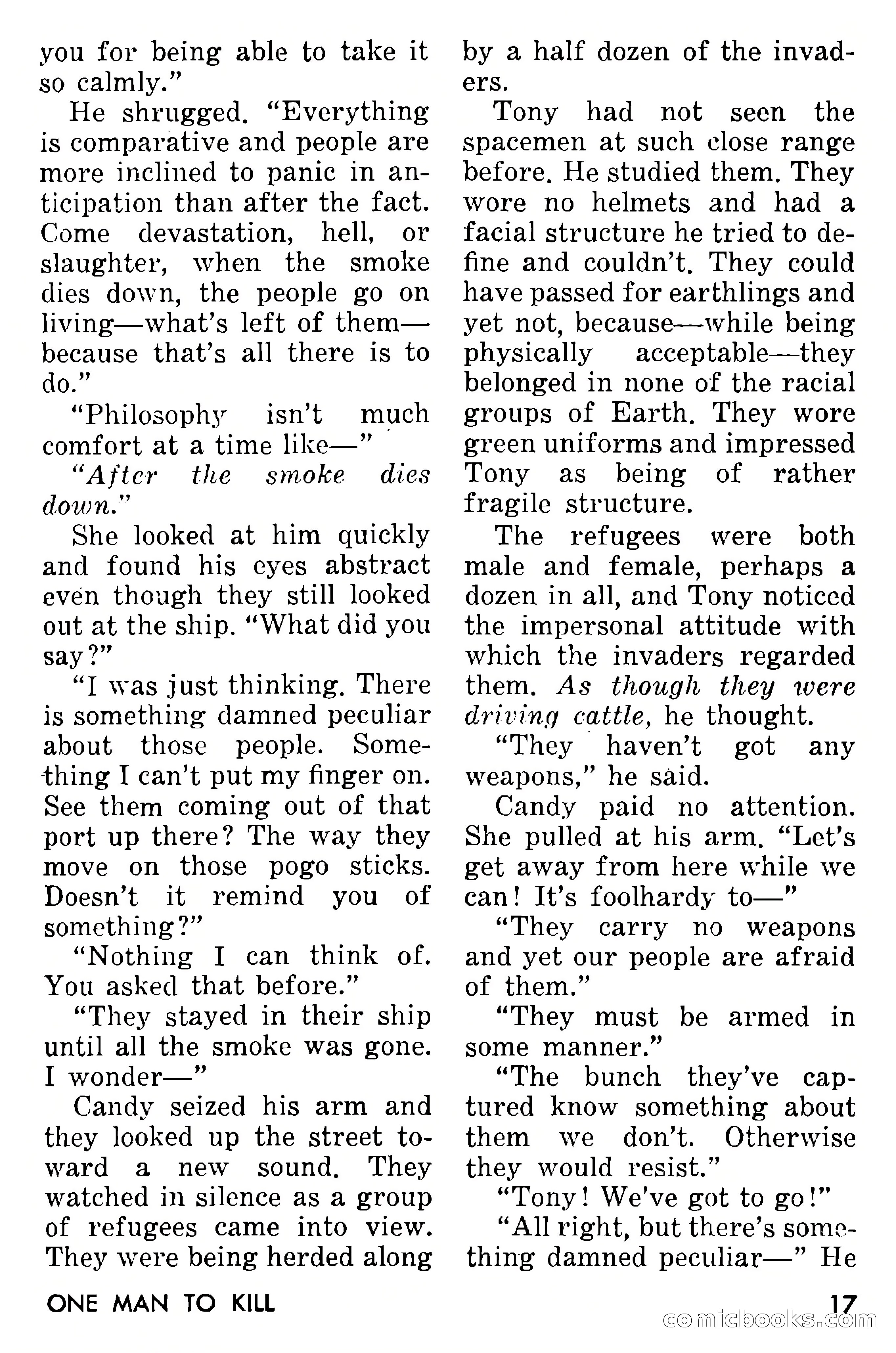 Amazing Stories, September 1955 — page 17 of 133