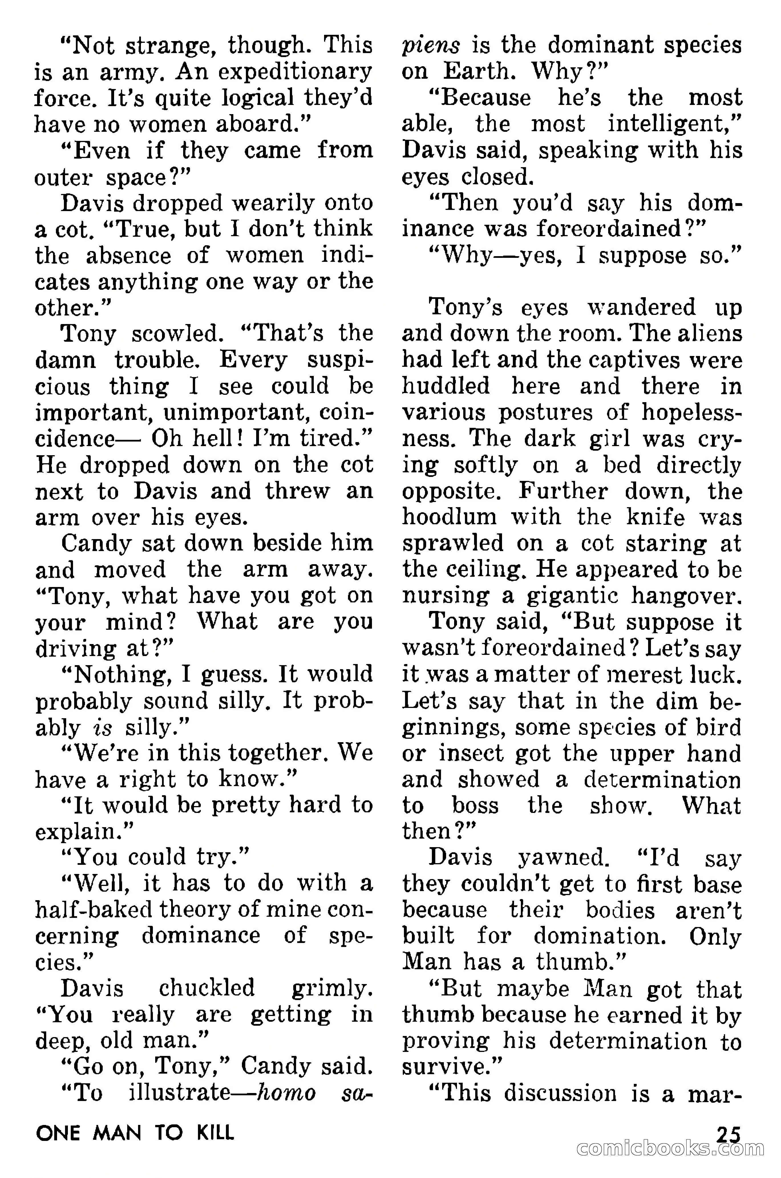 Amazing Stories, September 1955 — page 25 of 133